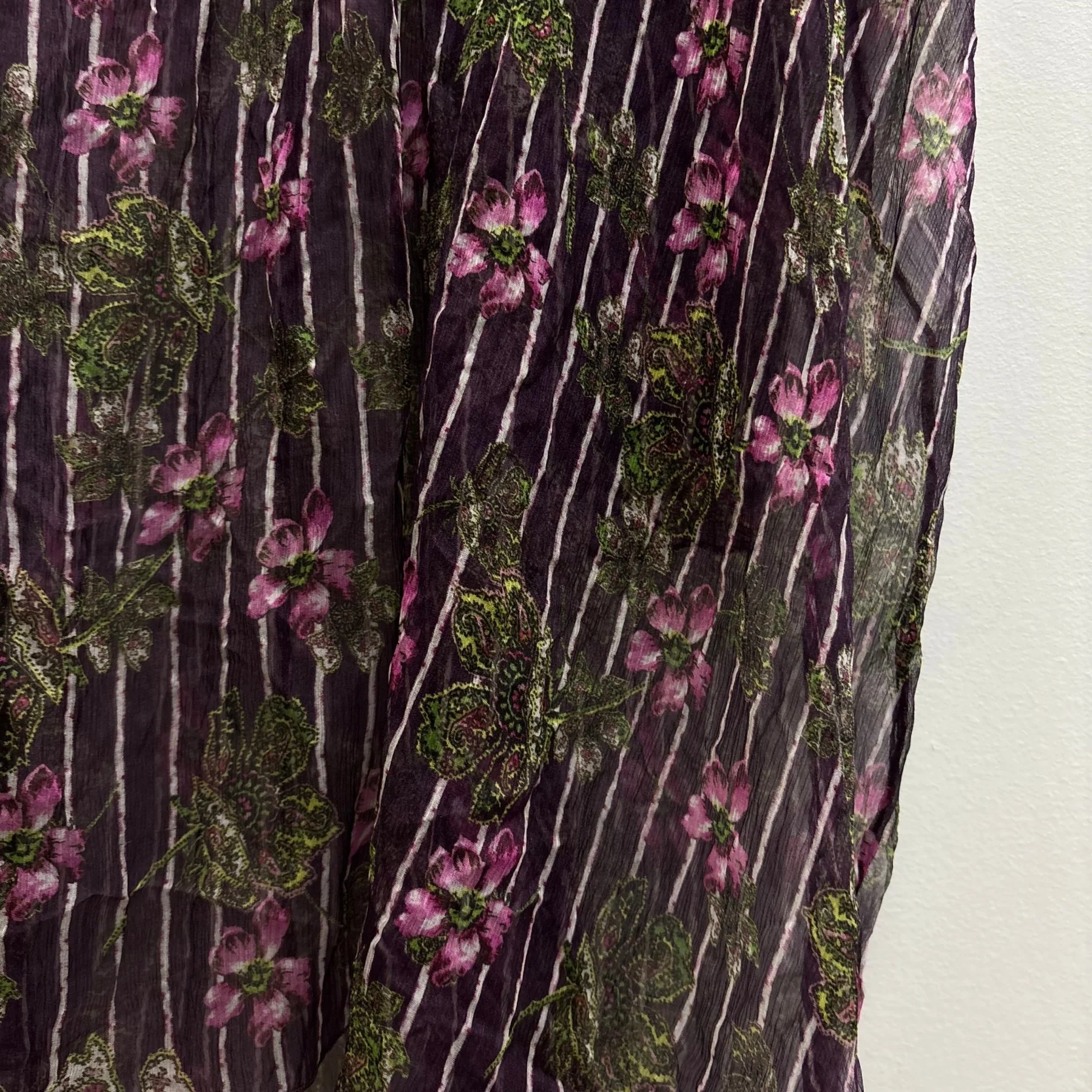 00s Jean Paul Gaultier Soleil Sheer Floral Cover Up Dress - Image 12