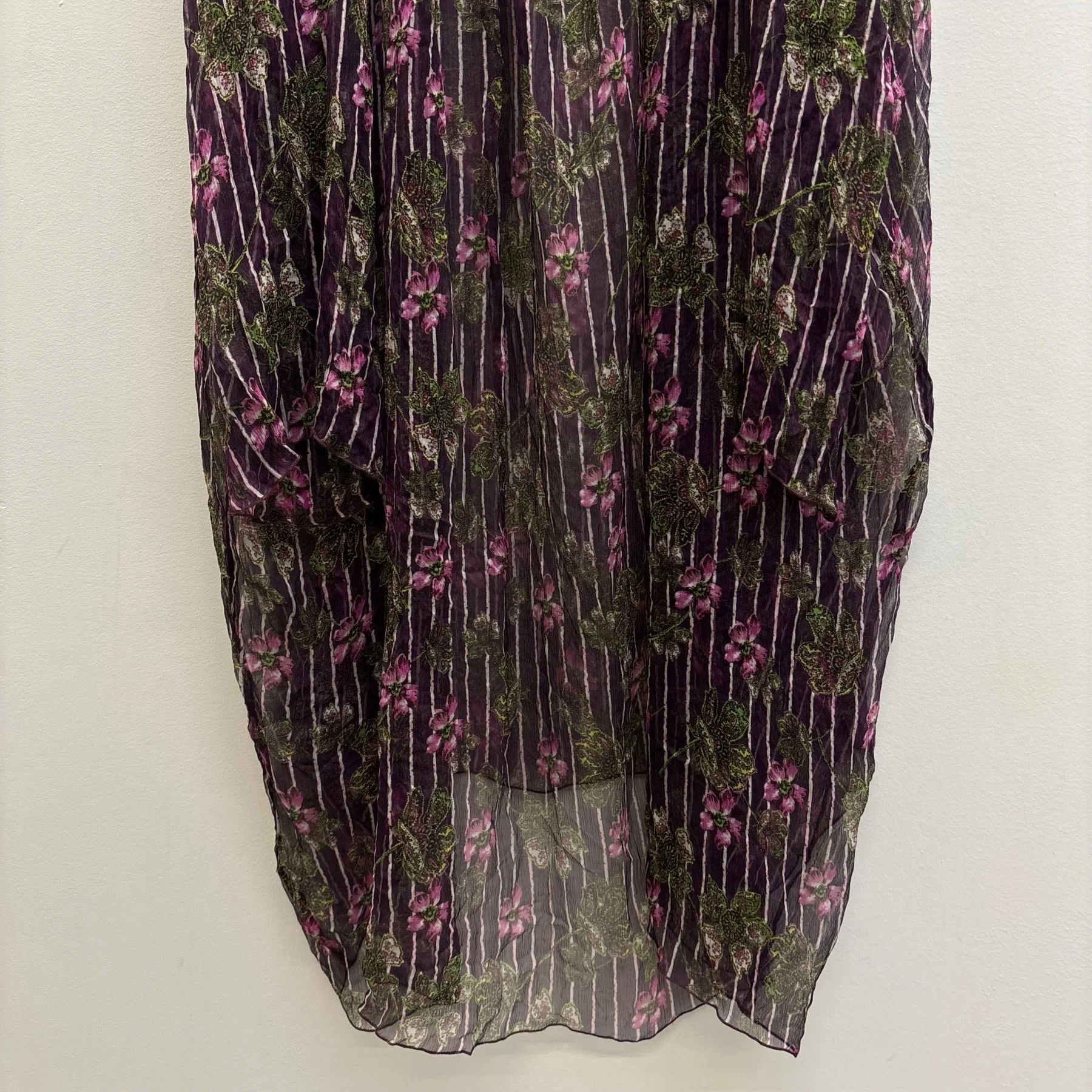 00s Jean Paul Gaultier Soleil Sheer Floral Cover Up Dress - Image 4