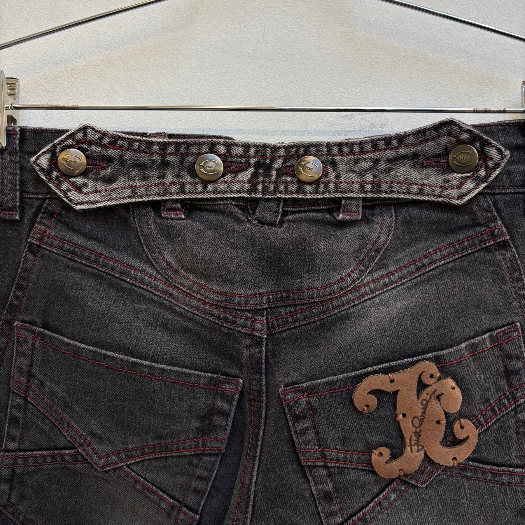 00s Just Cavalli Capris Jeans - Image 11