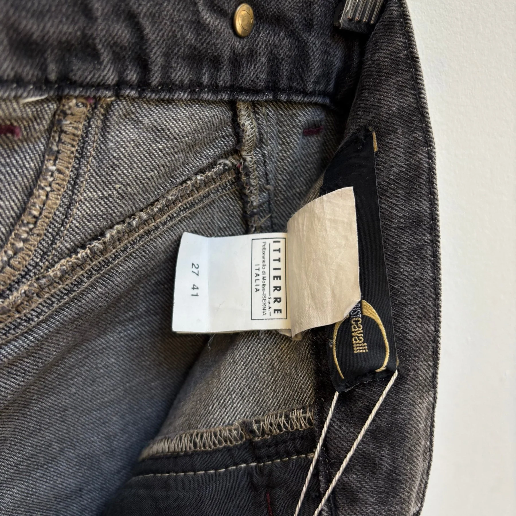 00s Just Cavalli Capris Jeans - Image 14