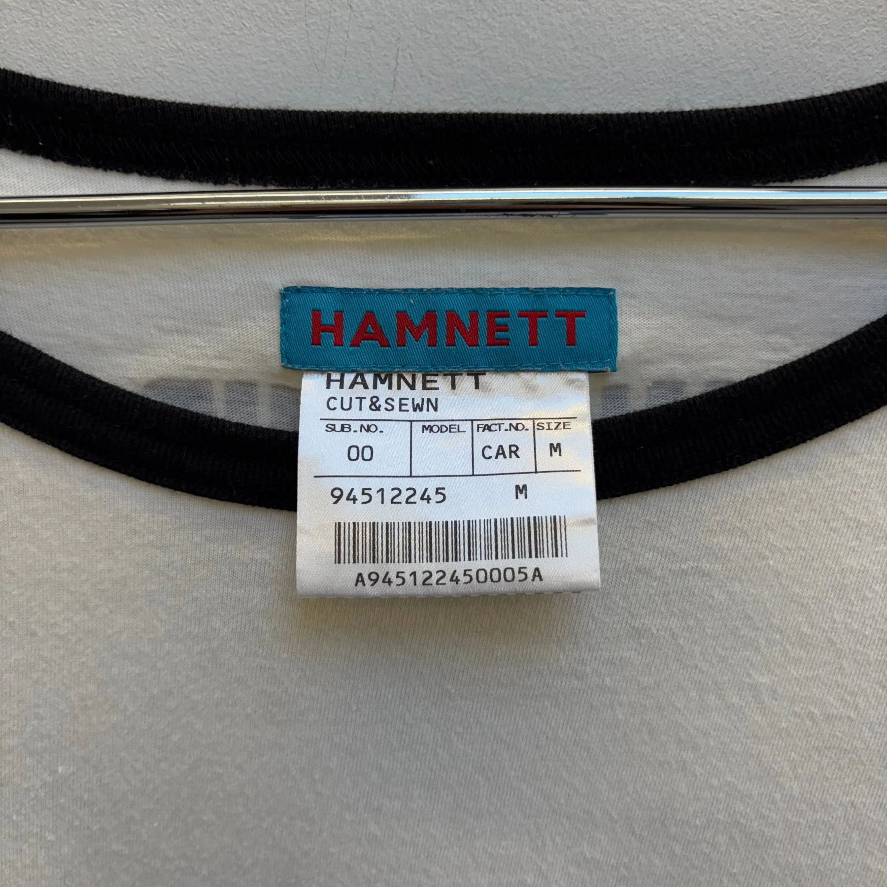 00s Katharine Hamnett Back Graphic Half Sleeve Top - Image 8