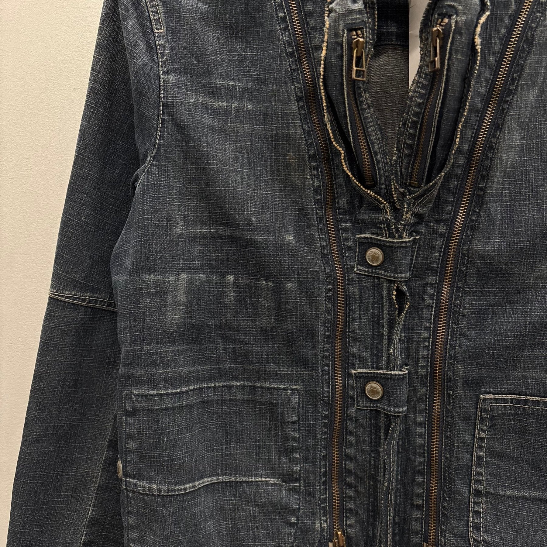 00s Marithé Francois Girbaud Denim Jacket - Image 5