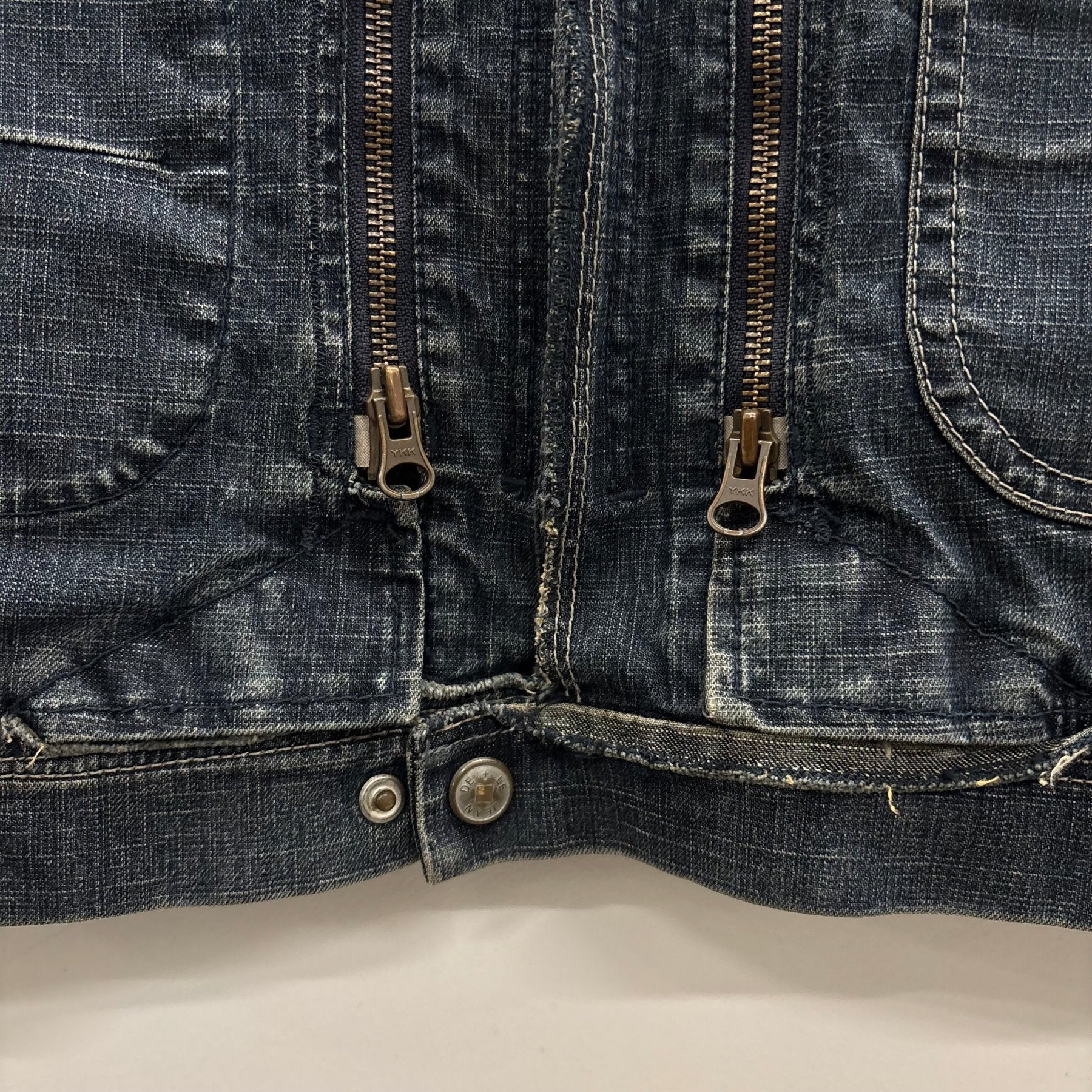 00s Marithé Francois Girbaud Denim Jacket - Image 6