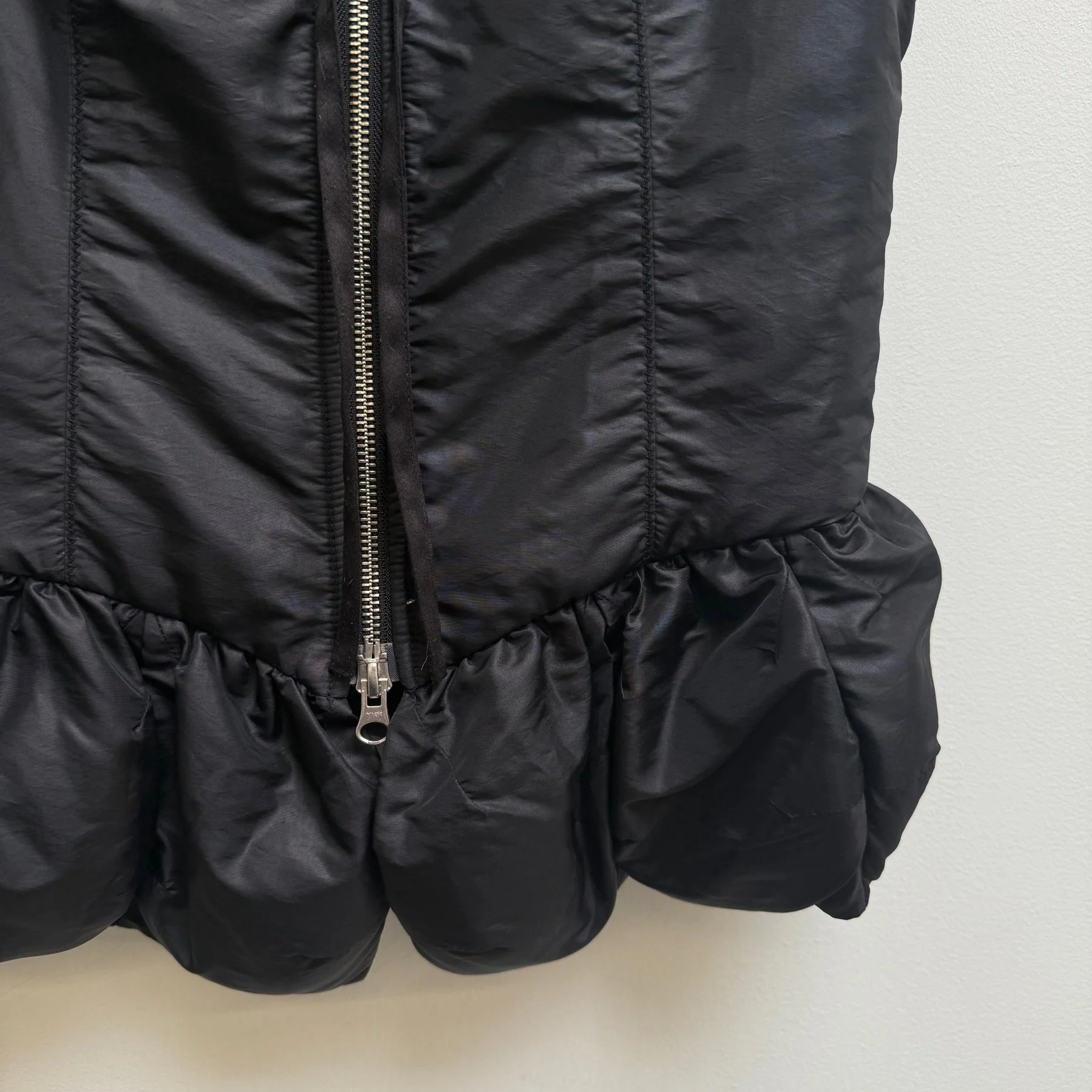 00s Marithé François Girbaud Puffer Zip Up Vest - Image 4
