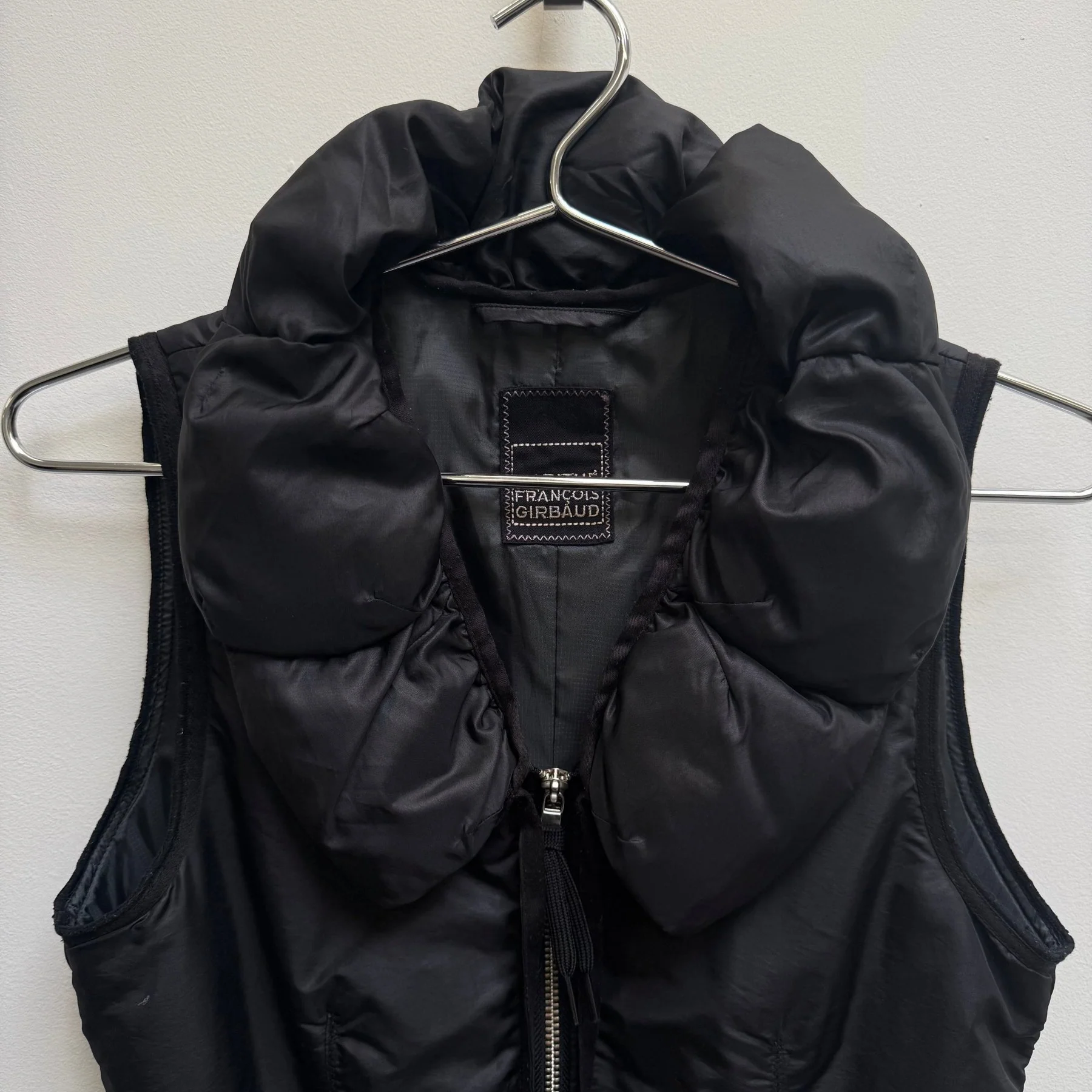 00s Marithé François Girbaud Puffer Zip Up Vest - Image 5