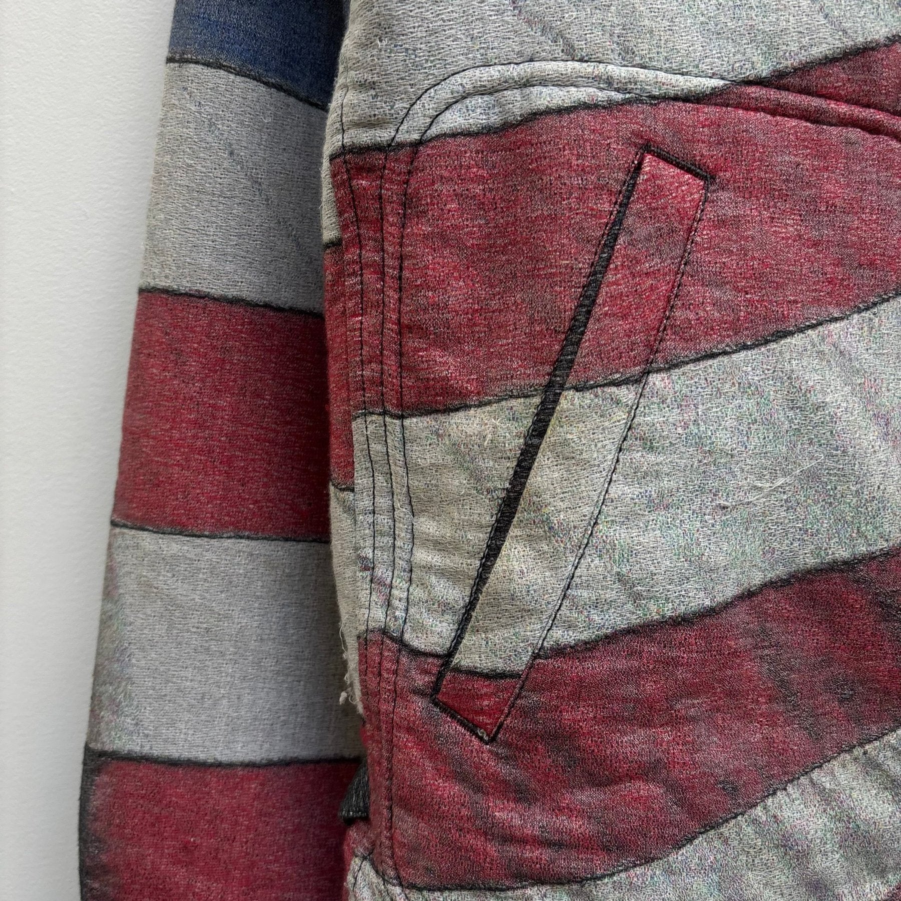 00s Mihara Yasuhiro American Flag Jacket - Image 10