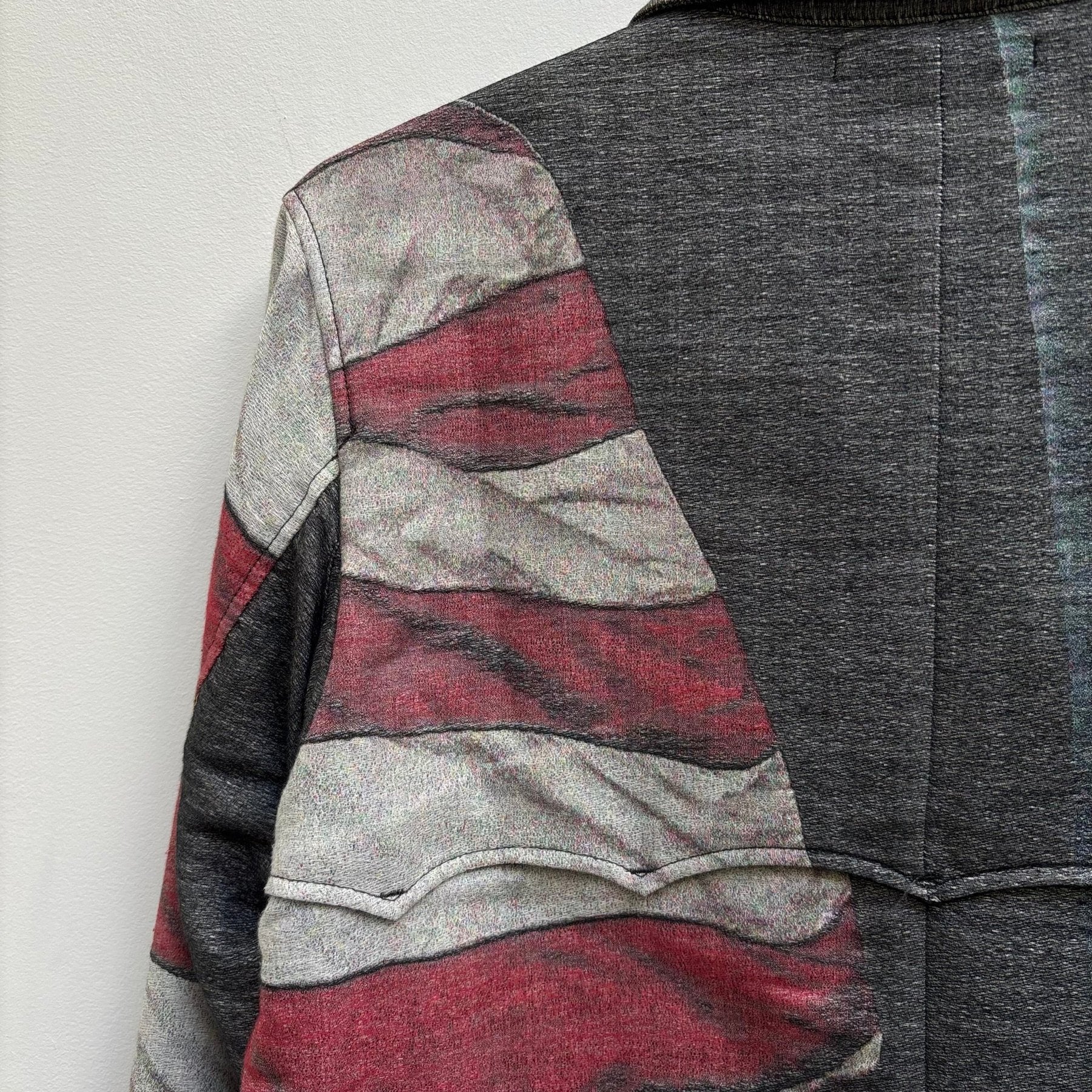 00s Mihara Yasuhiro American Flag Jacket - Image 12