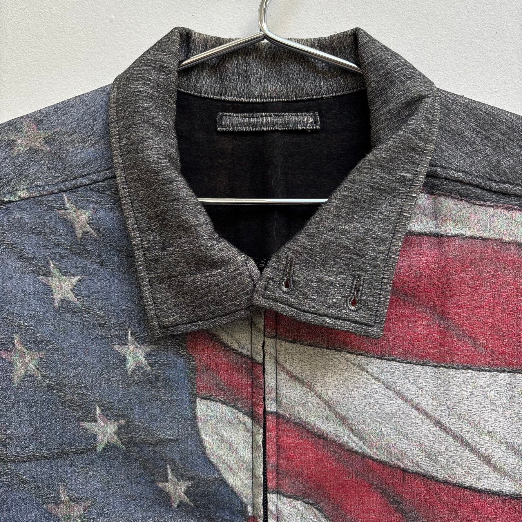 00s Mihara Yasuhiro American Flag Jacket - Image 4