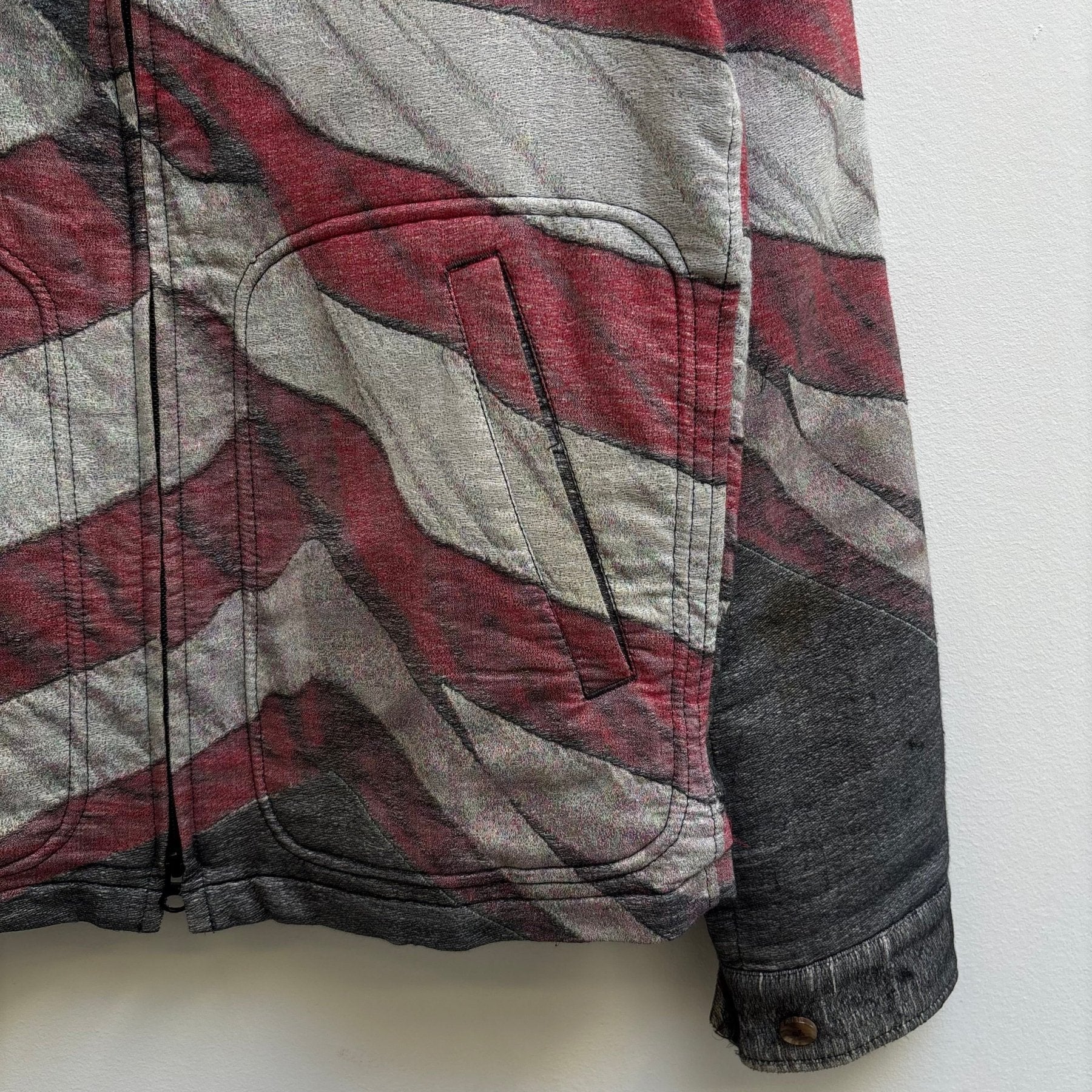 00s Mihara Yasuhiro American Flag Jacket - Image 6