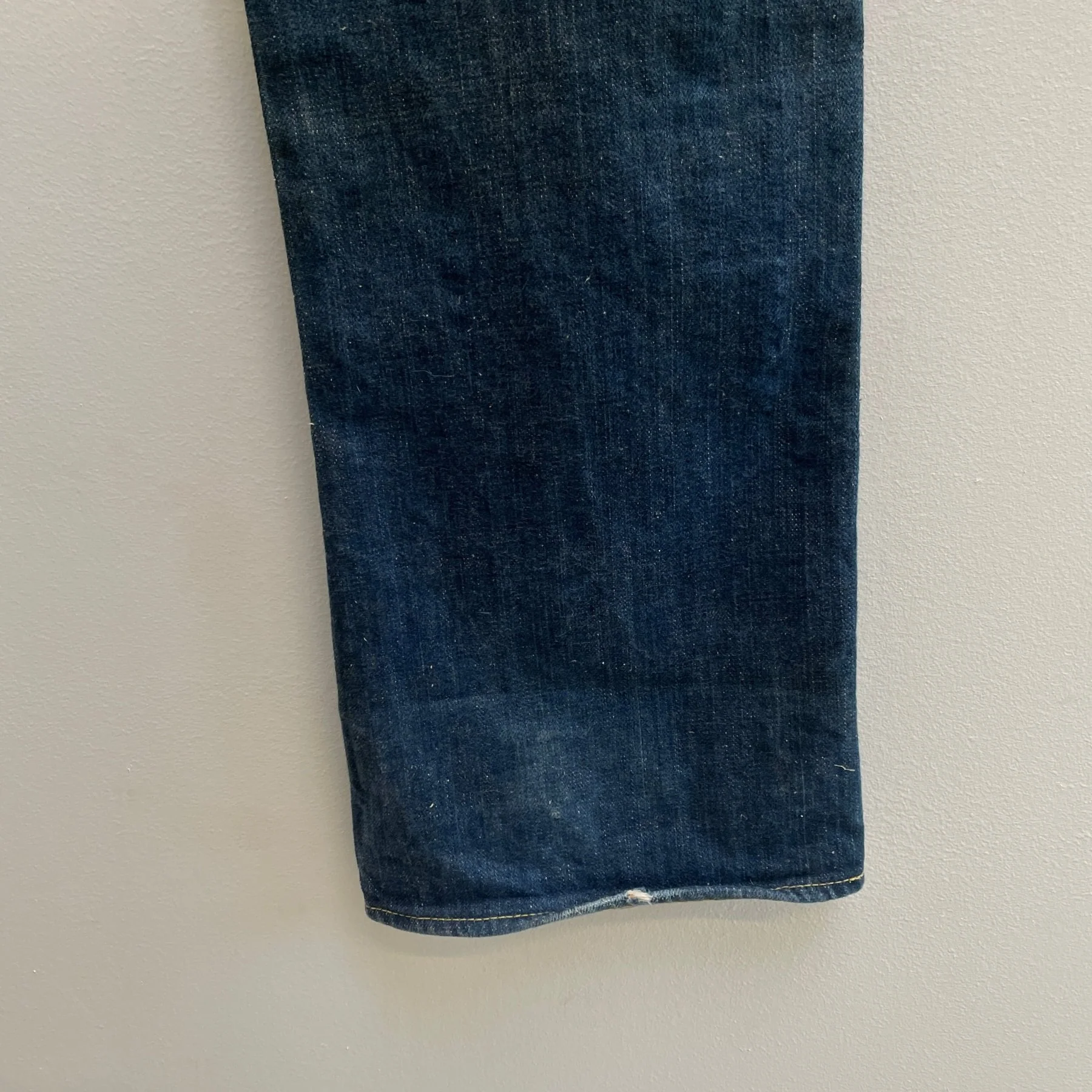 00s Mihara Yasuhiro X Sugar Cane Tie Back Selvedge Denim Jeans - Image 8