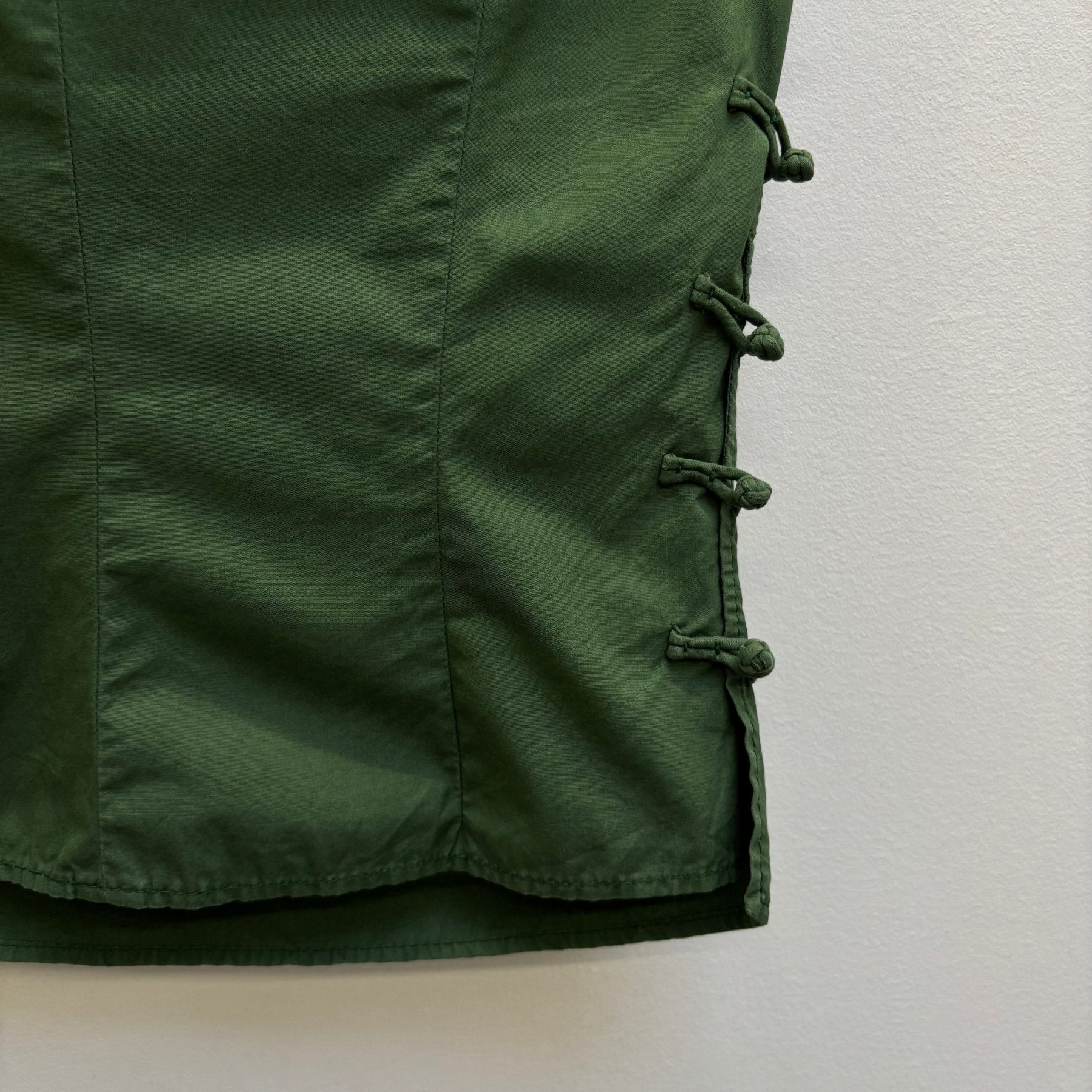00s Miu Miu Sleeveless Wrap Top - Image 8