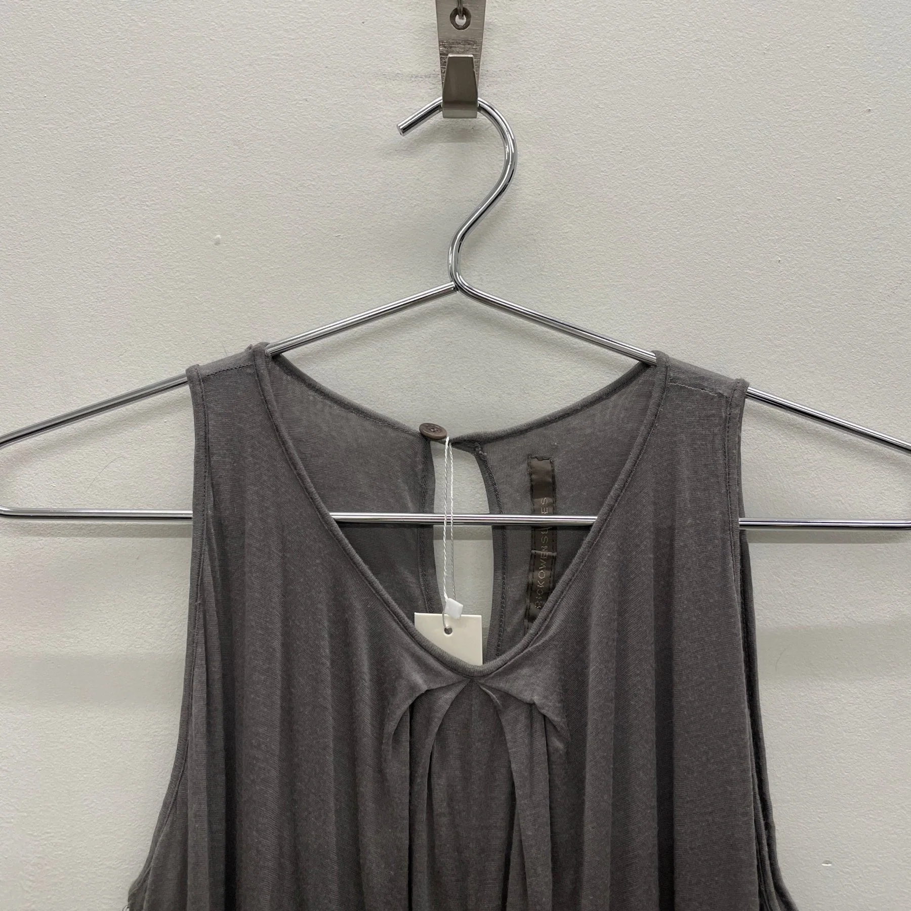 00s Rick Owens Lillies Bow tie Neckline Dress - Image 2