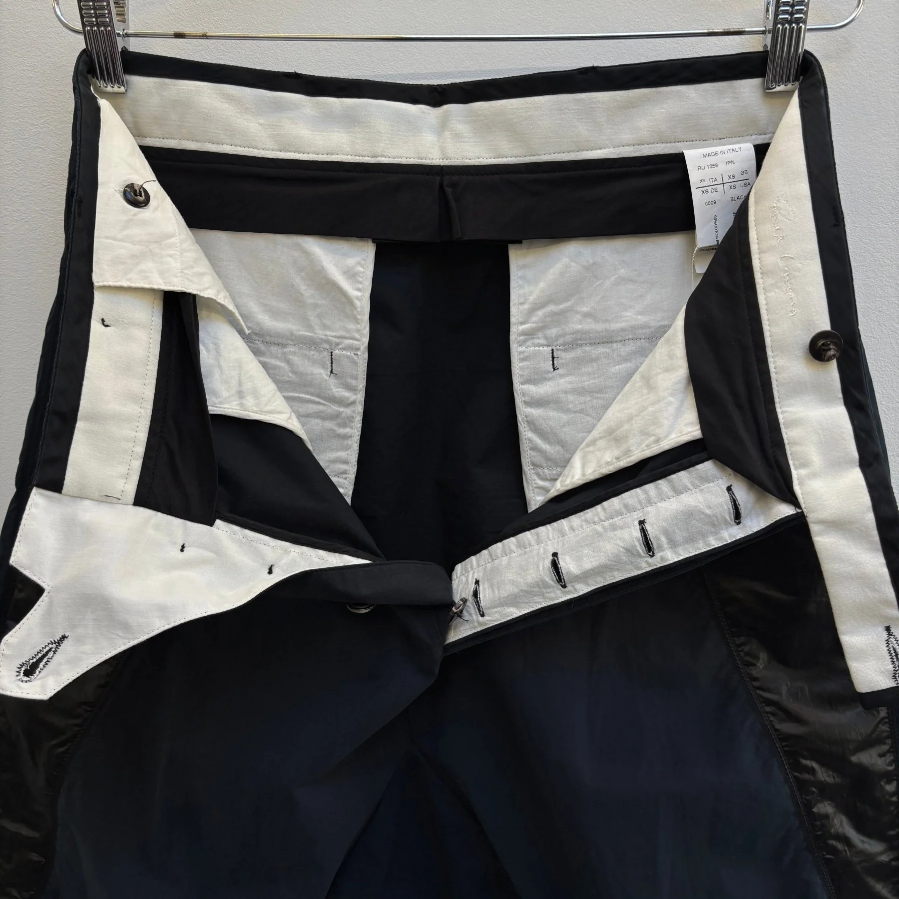 00s Rick Owens Sarouel Shorts - Image 11