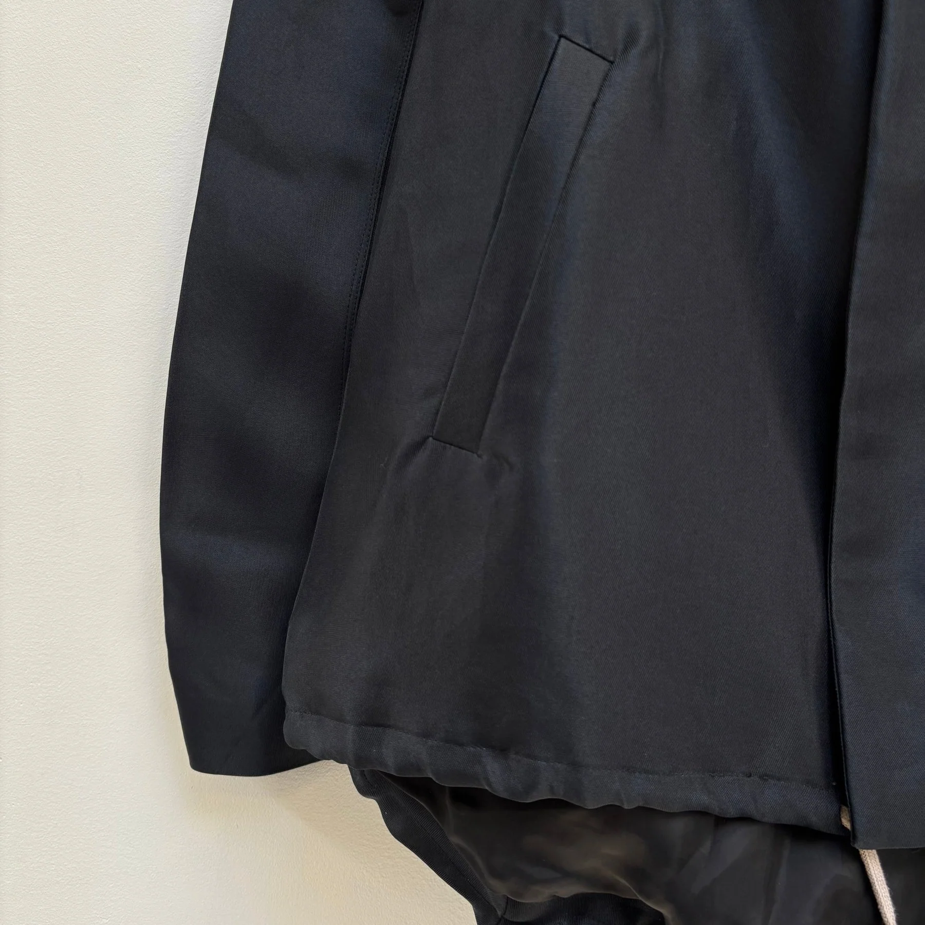 00s Rick Owens Silk Drop Neck Jacket - Image 5