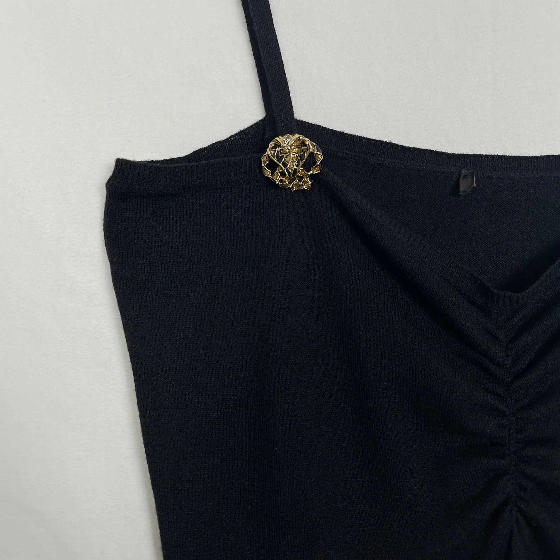00s Roberto Cavalli Cobra Straps Tank Top - Image 3