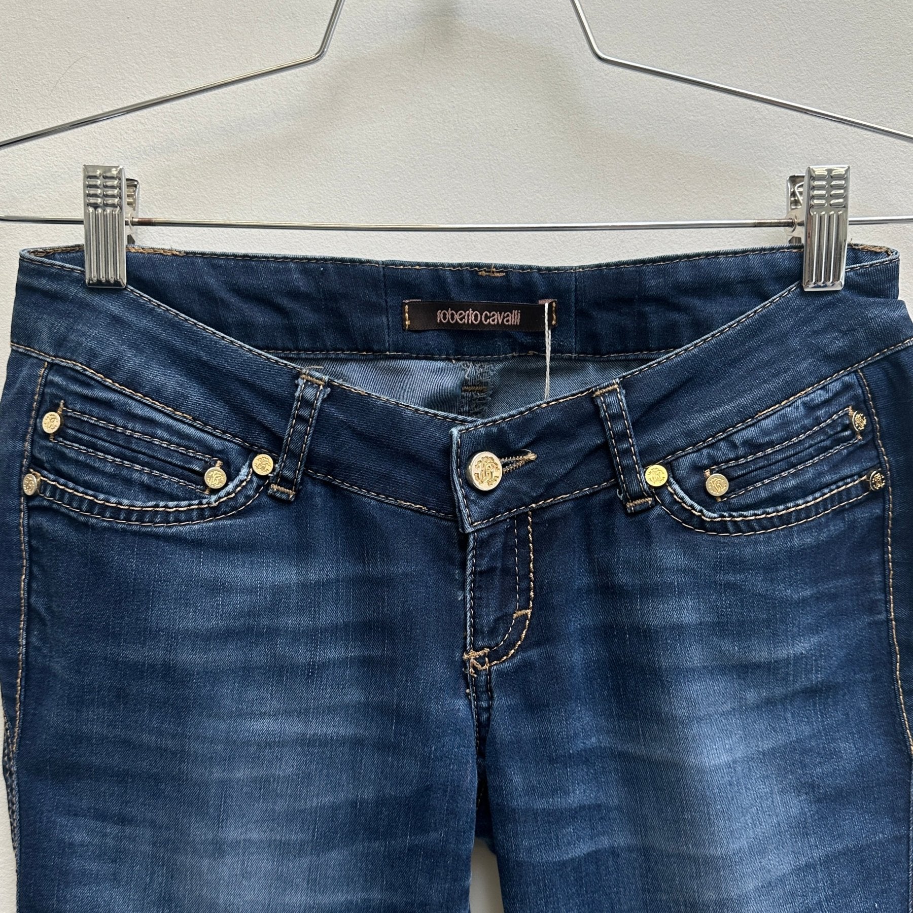 00S Roberto Cavalli Low Waisted Jeans - Image 3