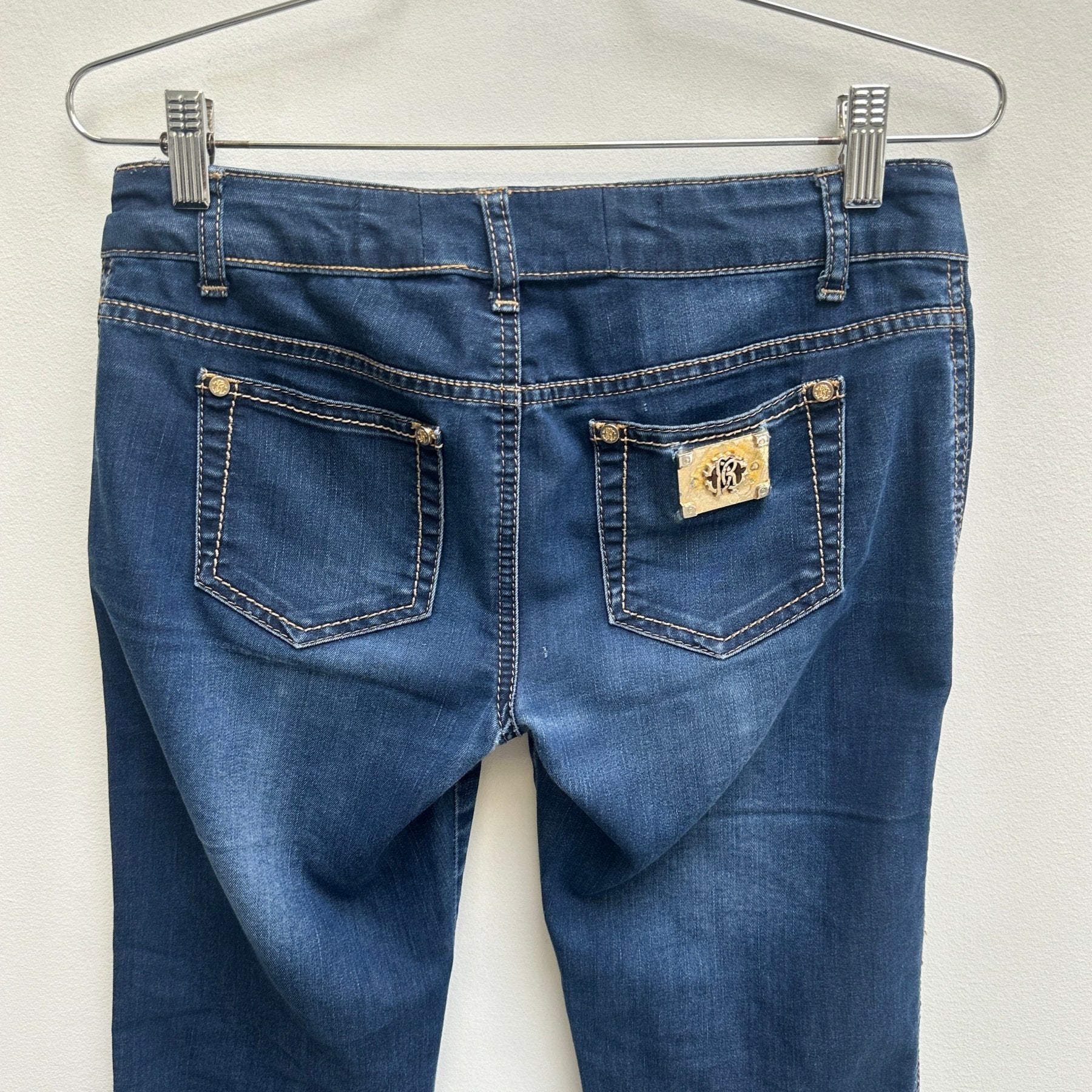 00S Roberto Cavalli Low Waisted Jeans - Image 4