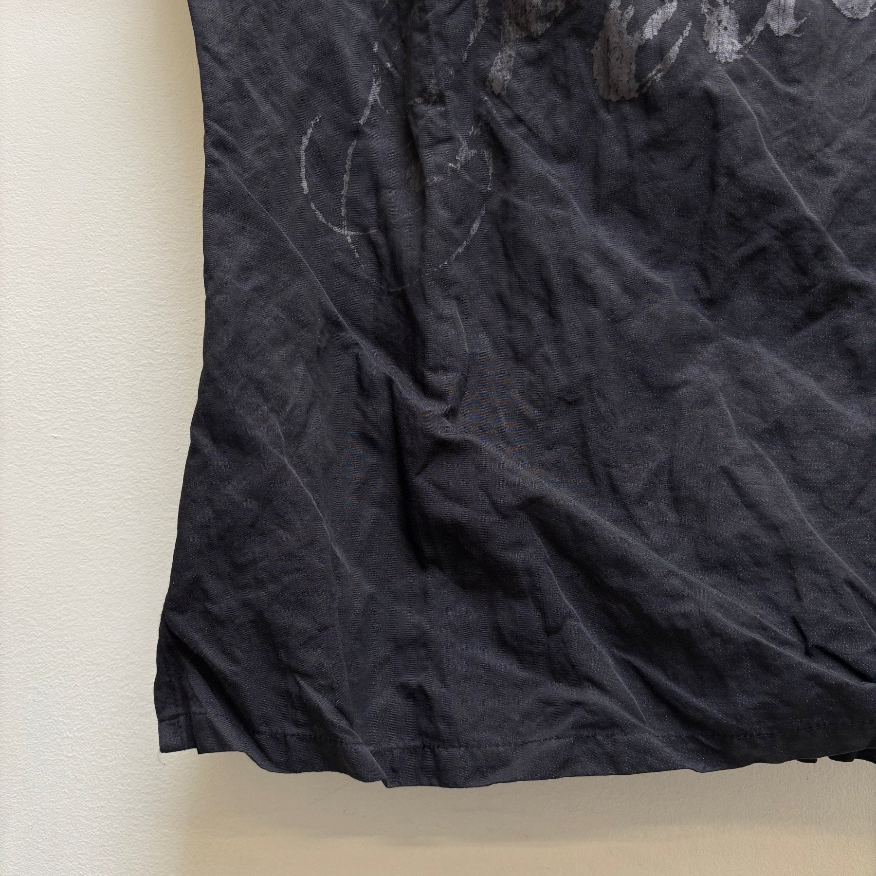 00s Shellac ‘Rest In Peace’ Back Graphic Button Up T-Shirt - Image 9