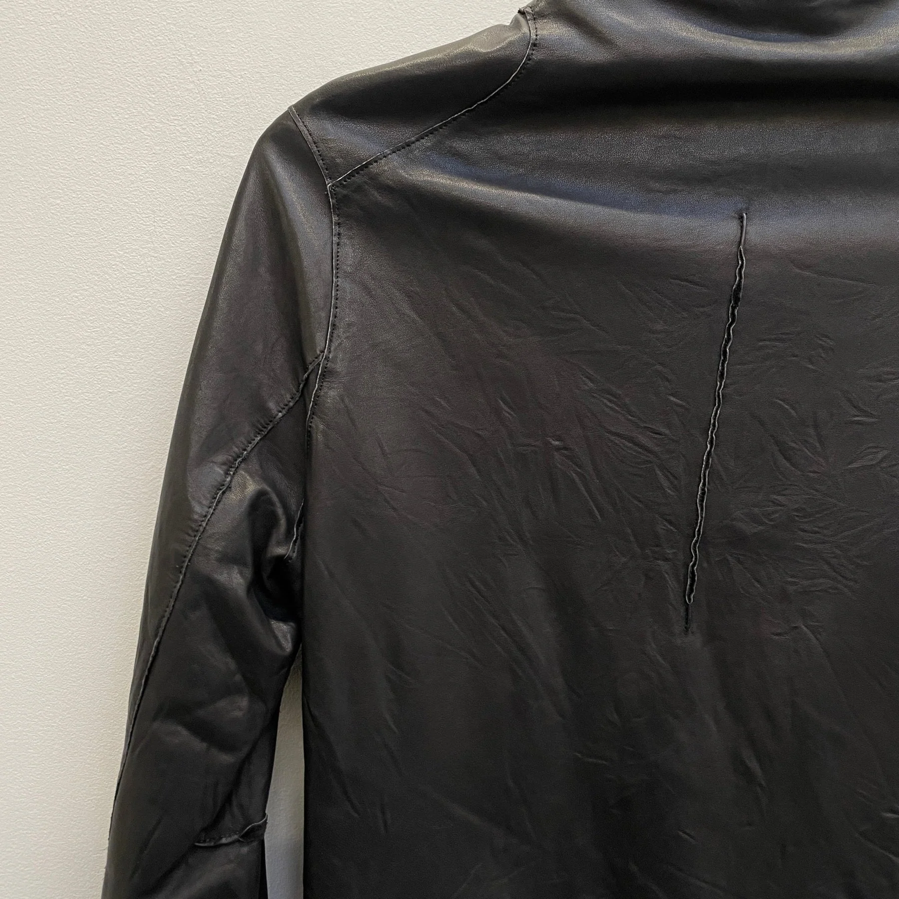 00s SISII Leather Moto Jacket - Image 9