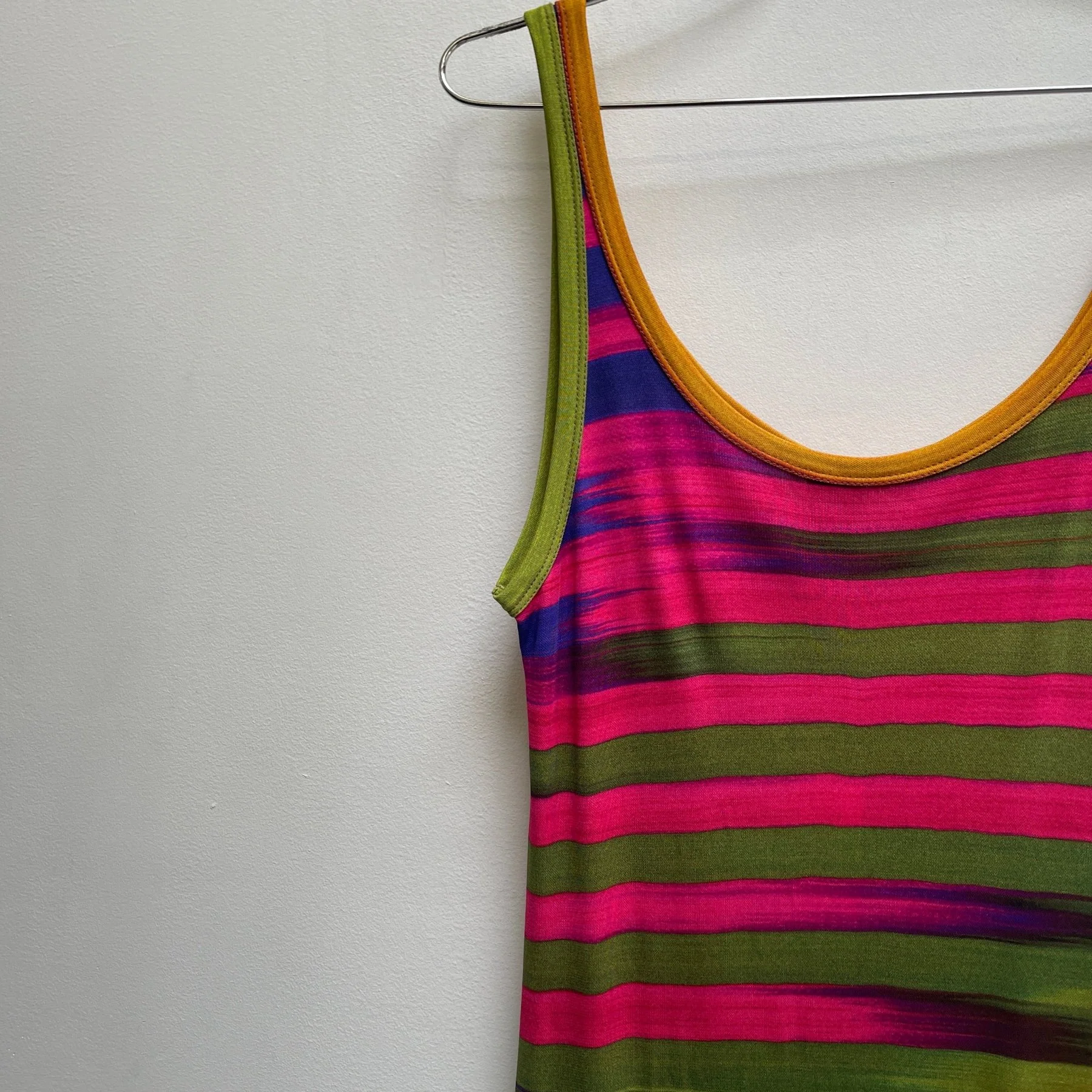 00s SOLEIL by Jean Paul Gaultier Gradient Stripe Dress - Image 4