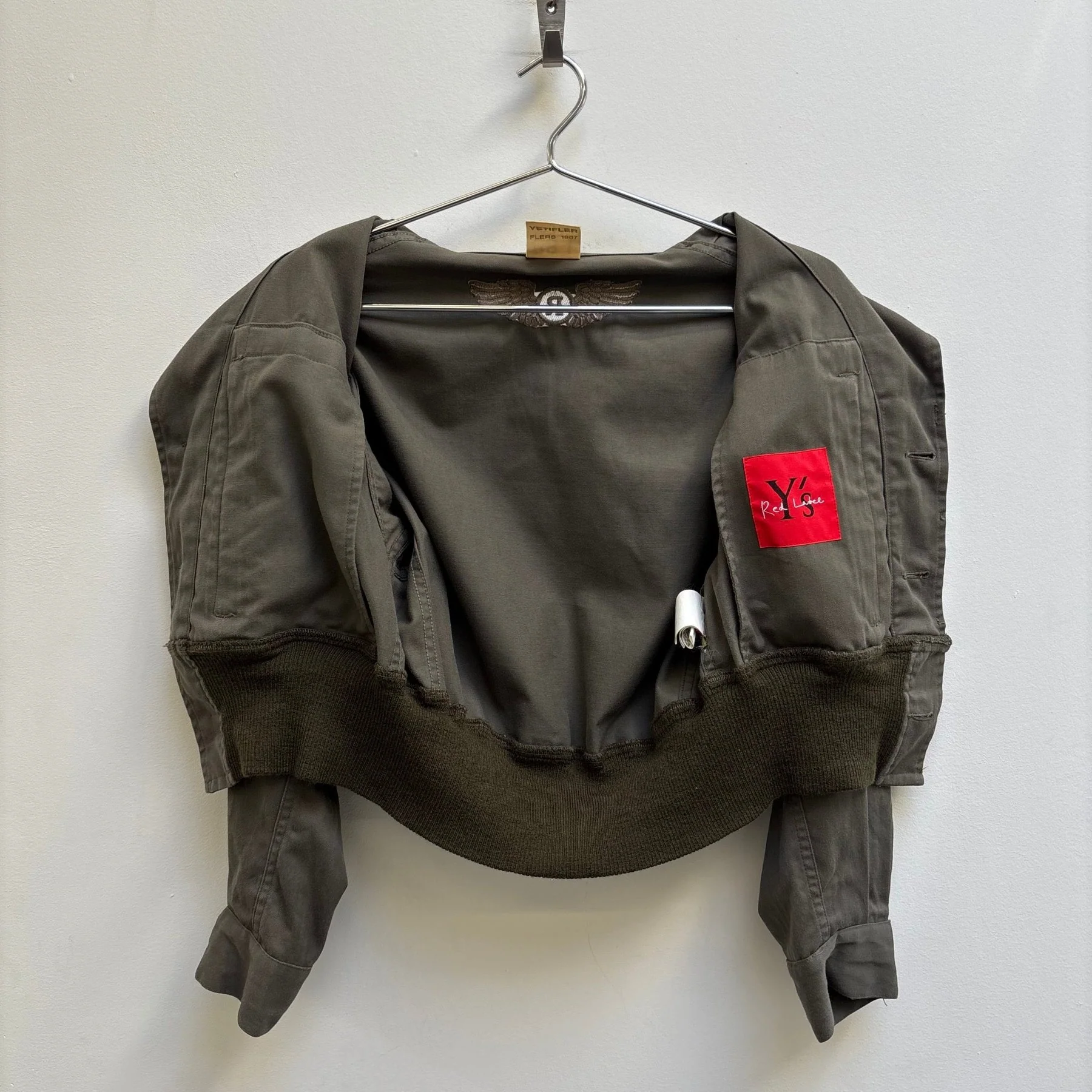 00s Yohji Yamamoto Y’s Military Flight Jacket - Image 15
