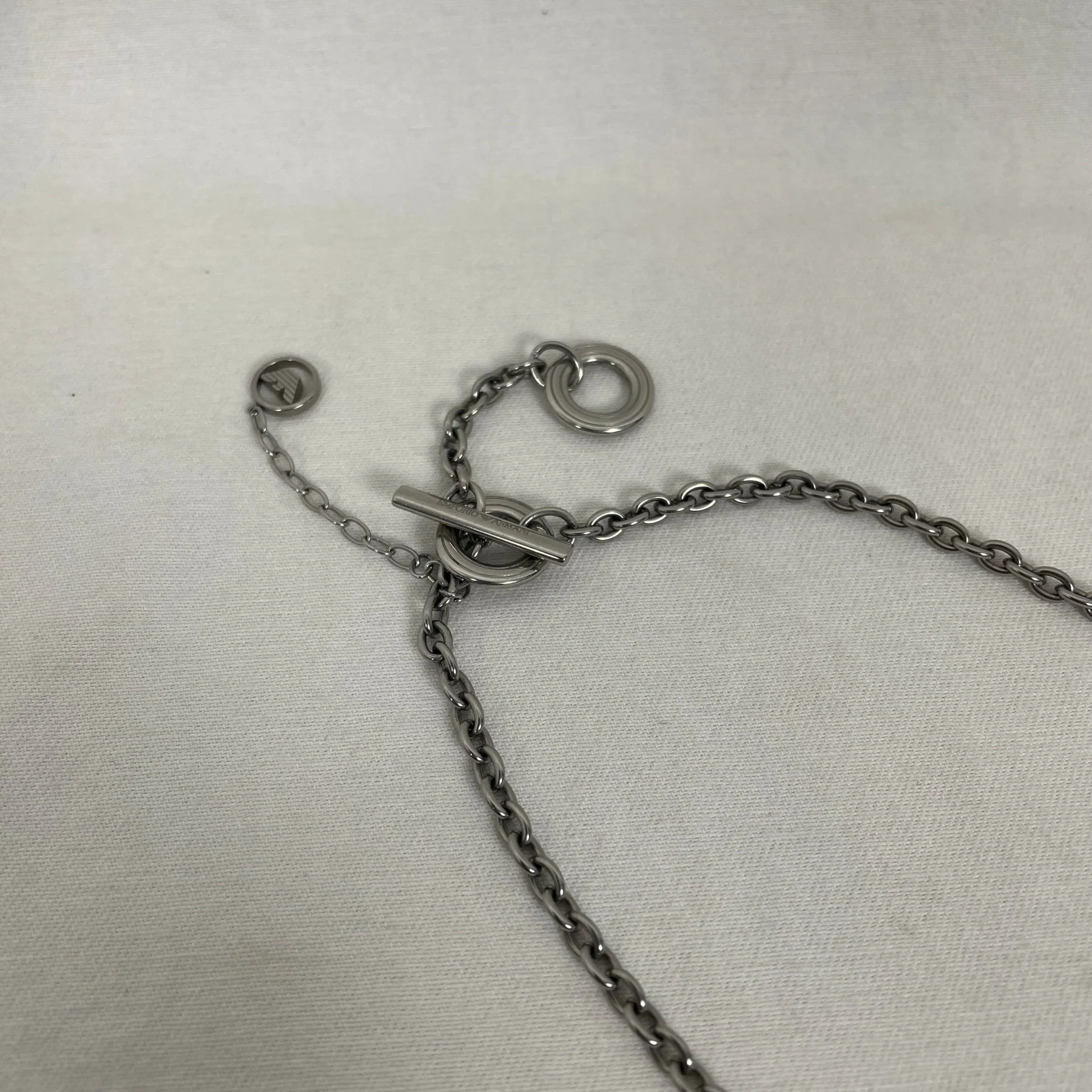 00s Emporio Armani Chainmail Necklace - Image 5