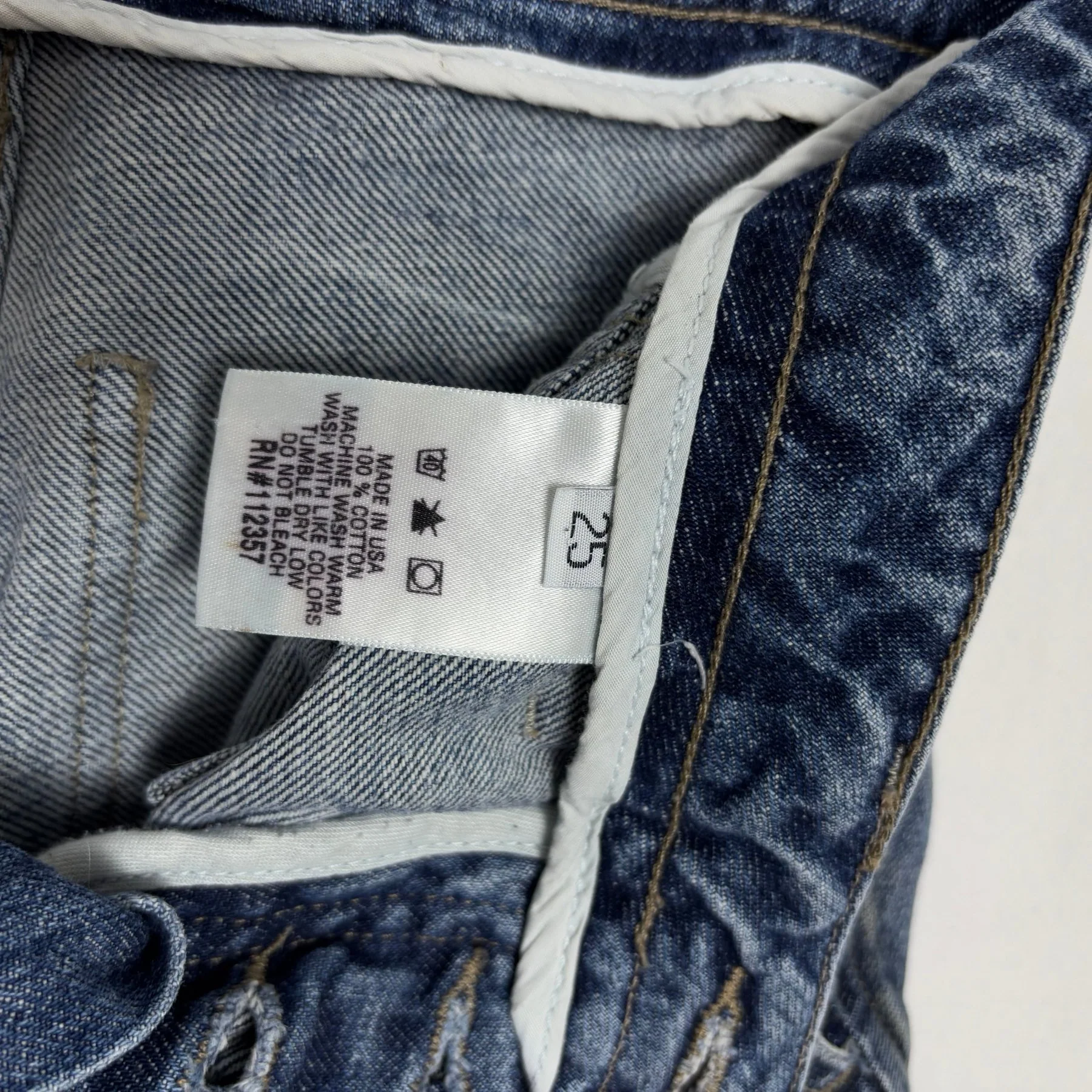 2001 Rick Owens Slab Spiral Cut Jeans - Image 11