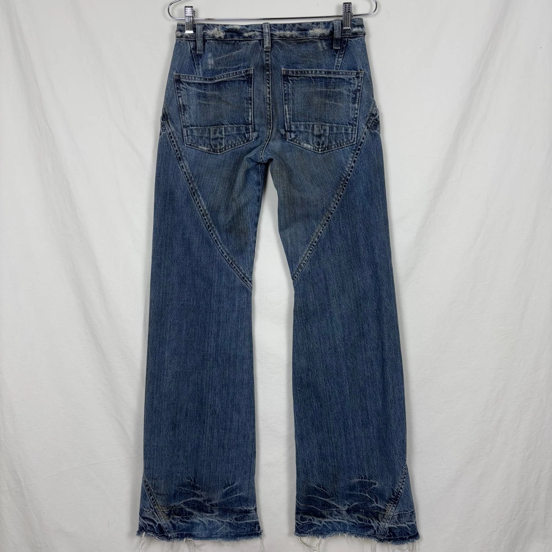 2001 Rick Owens Slab Spiral Cut Jeans - Image 2