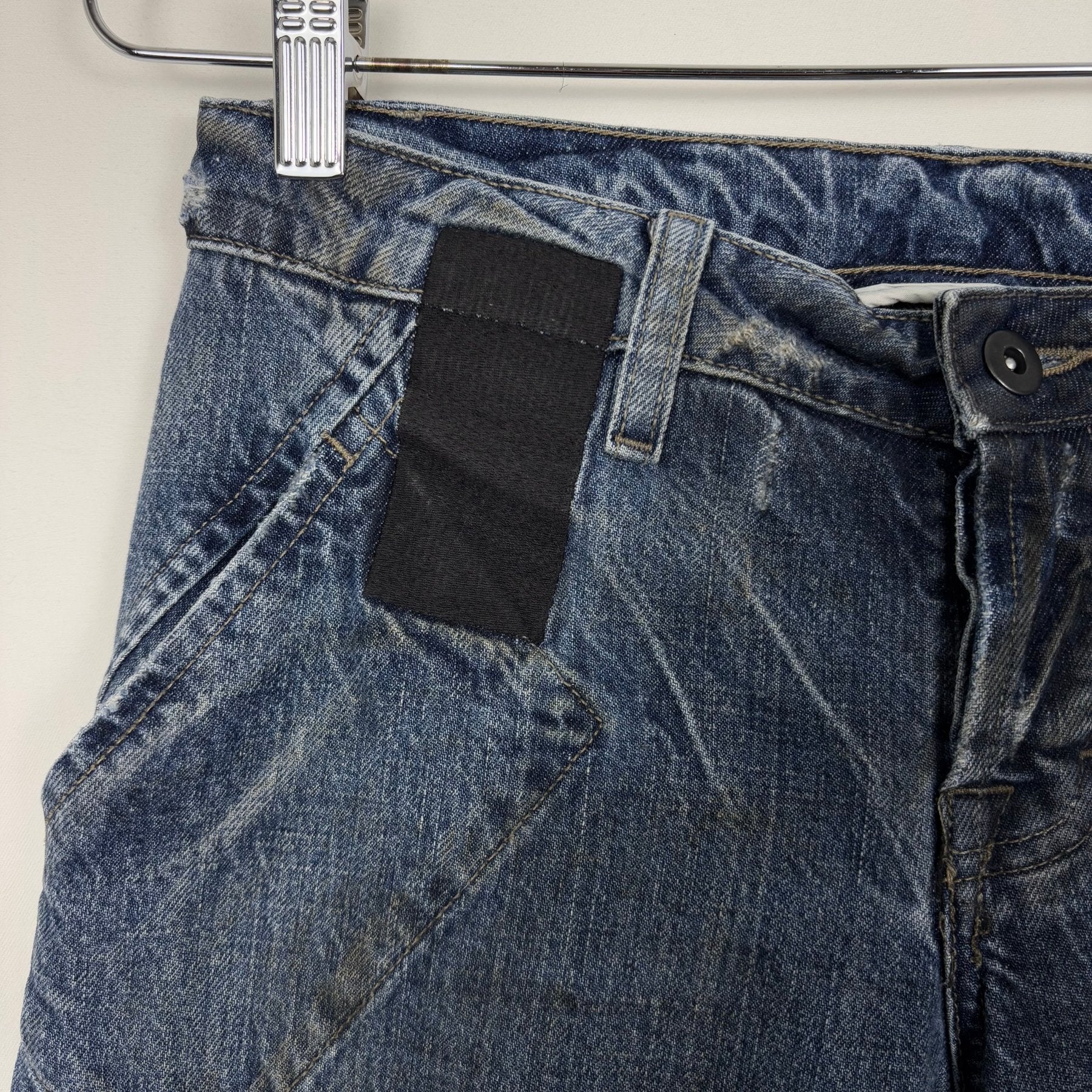 2001 Rick Owens Slab Spiral Cut Jeans - Image 5