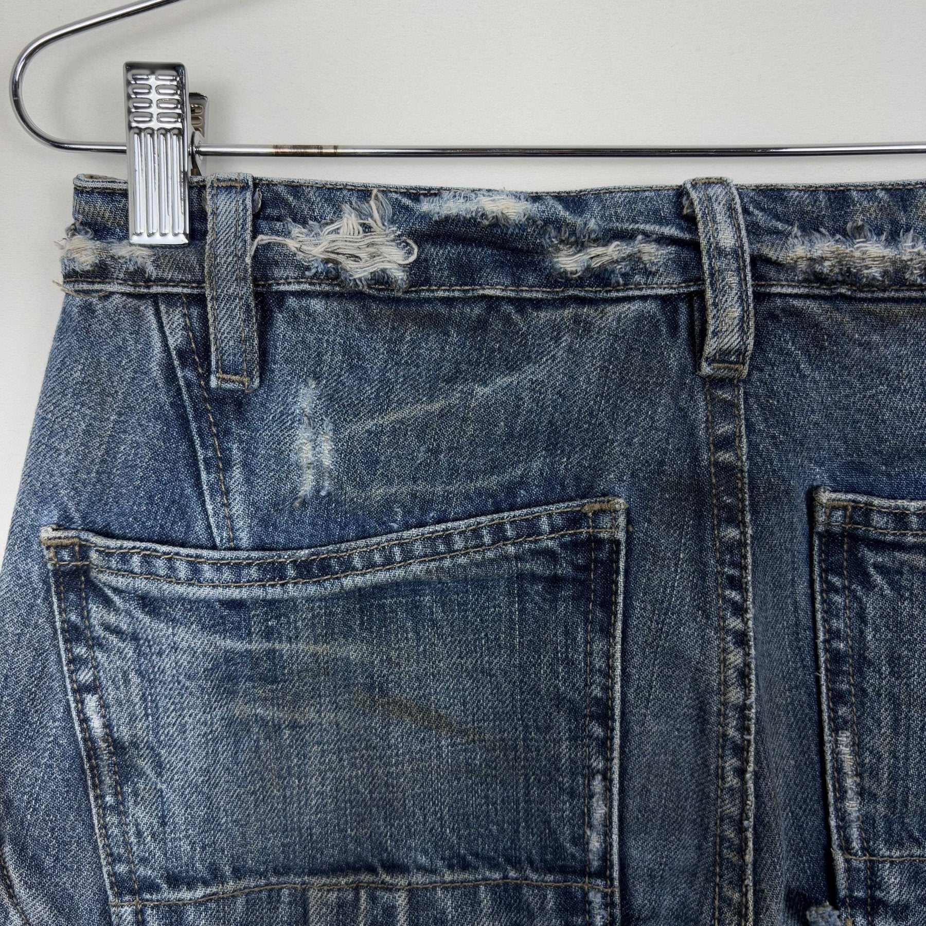 2001 Rick Owens Slab Spiral Cut Jeans - Image 9