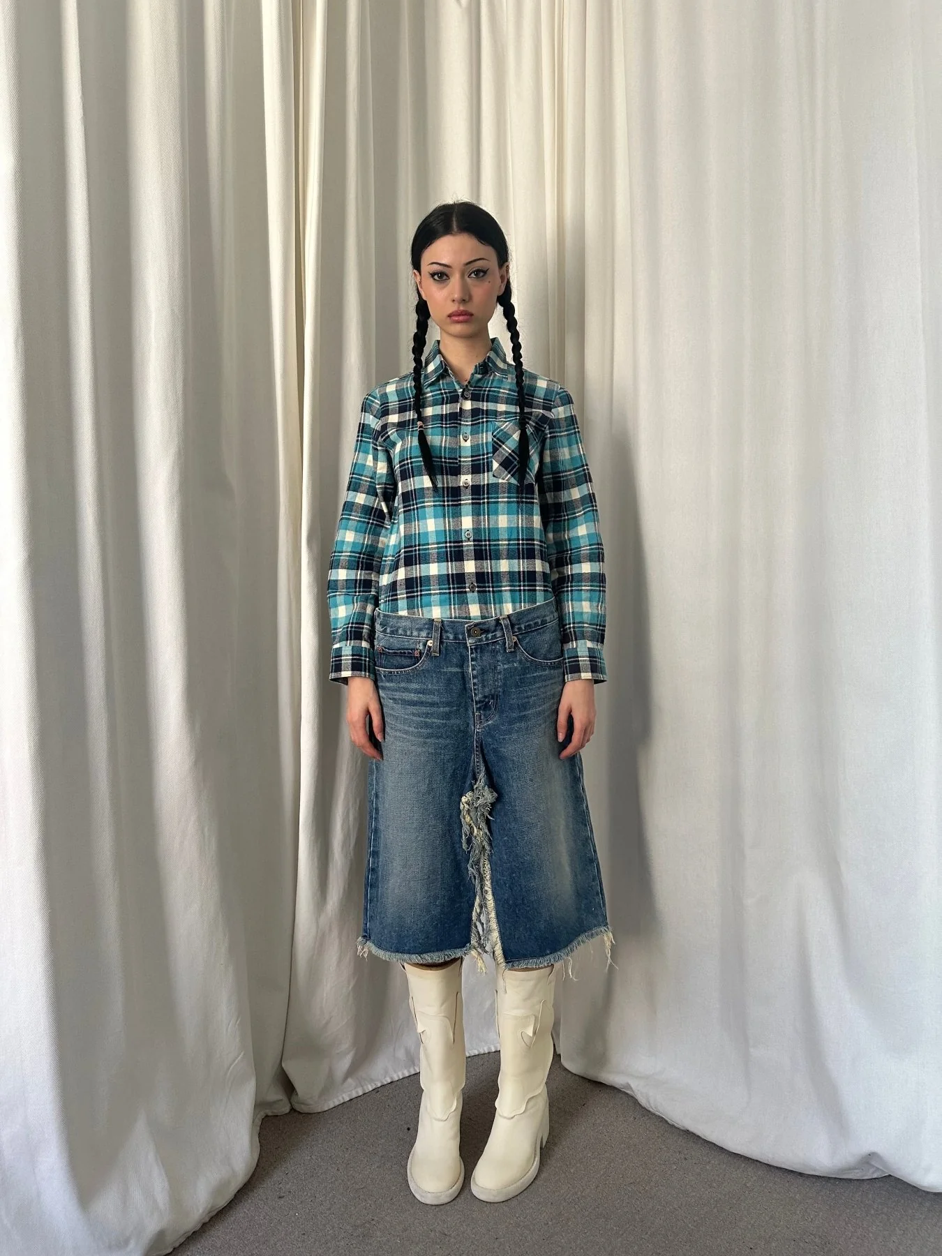 2003 Junya Watanabe Fusion Dress - Image 3
