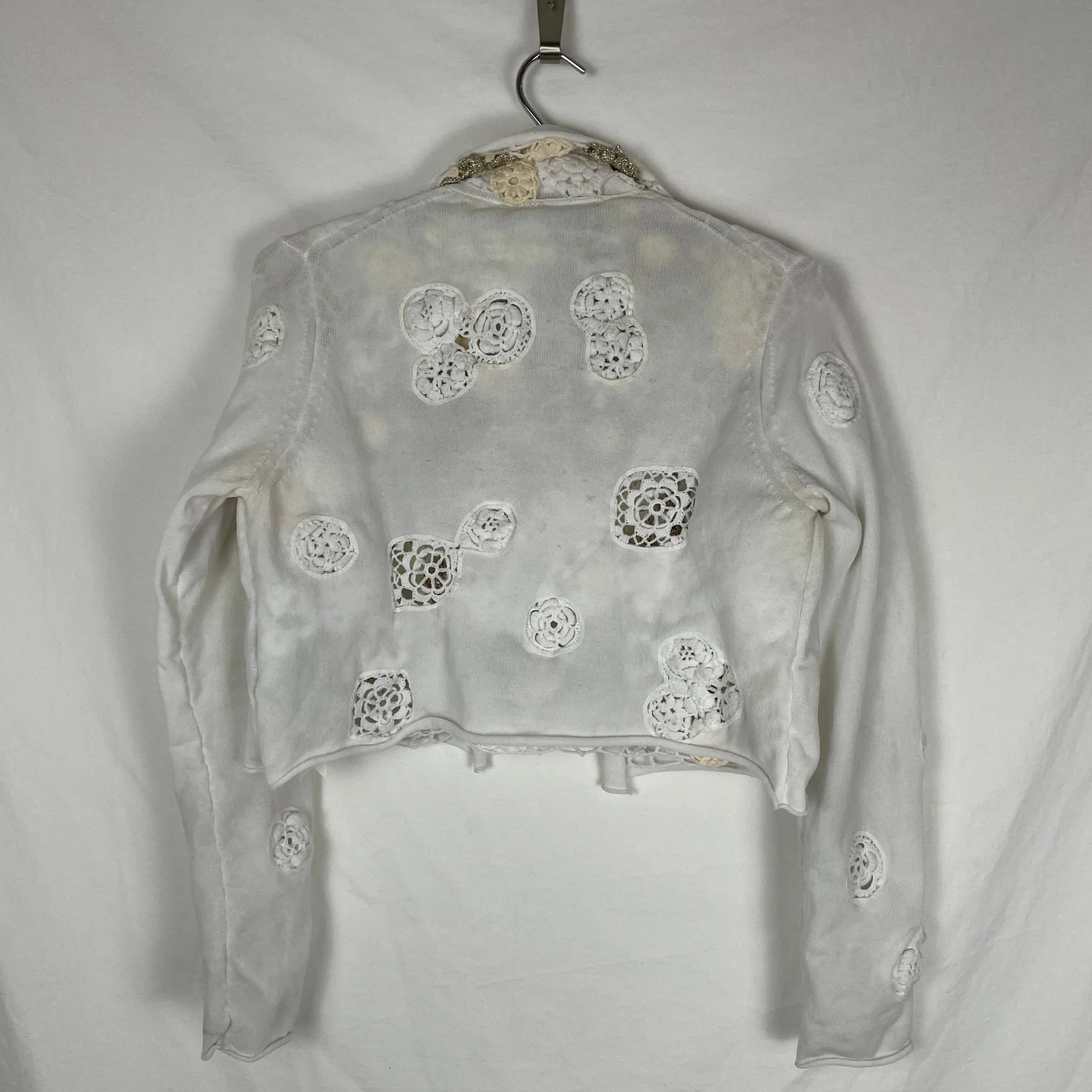 2005 Comme des Garçons Tricot Reversible Crochet Jacket - Image 10