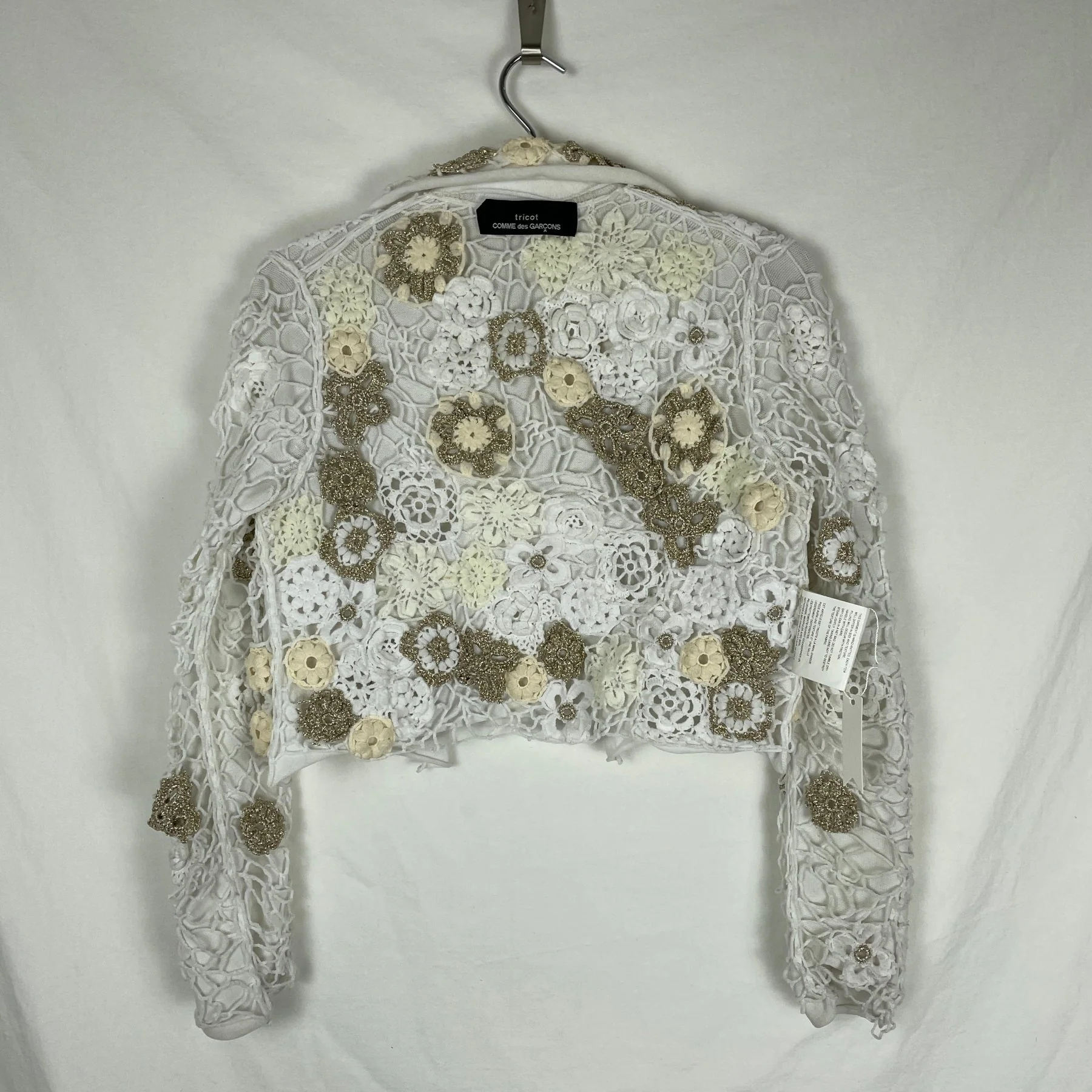 2005 Comme des Garçons Tricot Reversible Crochet Jacket - Image 5