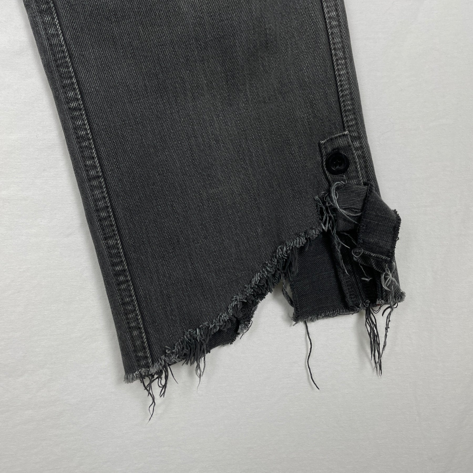 2006 Junya Watanabe Man Distressed Cropped Jeans - Image 9