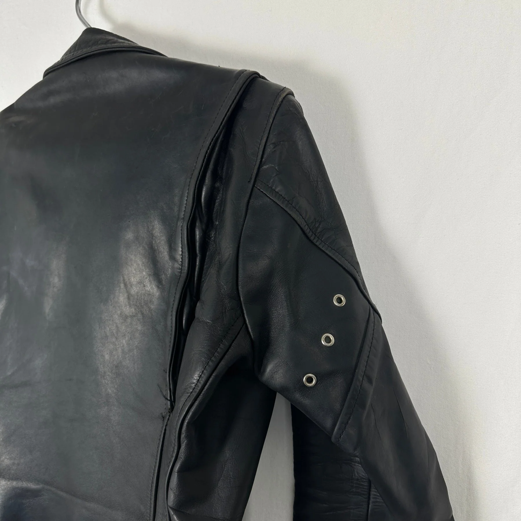 2007 Junya Watanabe Vanson Leather Biker Jacket - Image 10