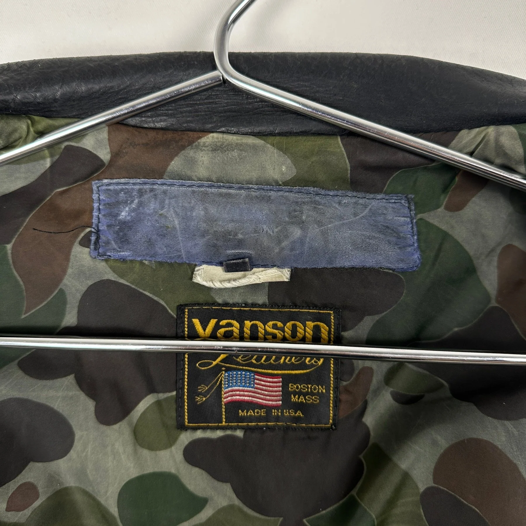 2007 Junya Watanabe Vanson Leather Biker Jacket - Image 12