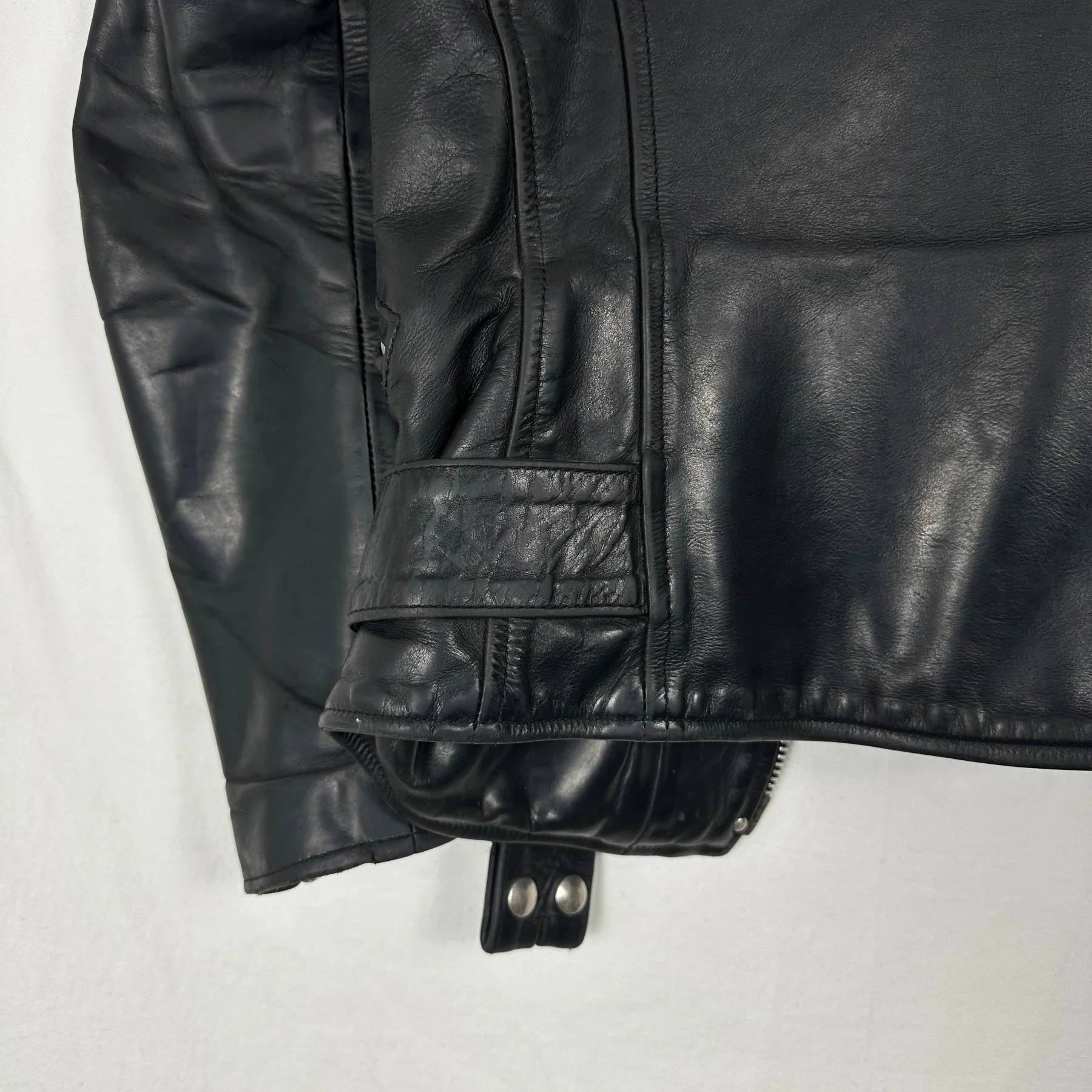 2007 Junya Watanabe Vanson Leather Biker Jacket - Image 8