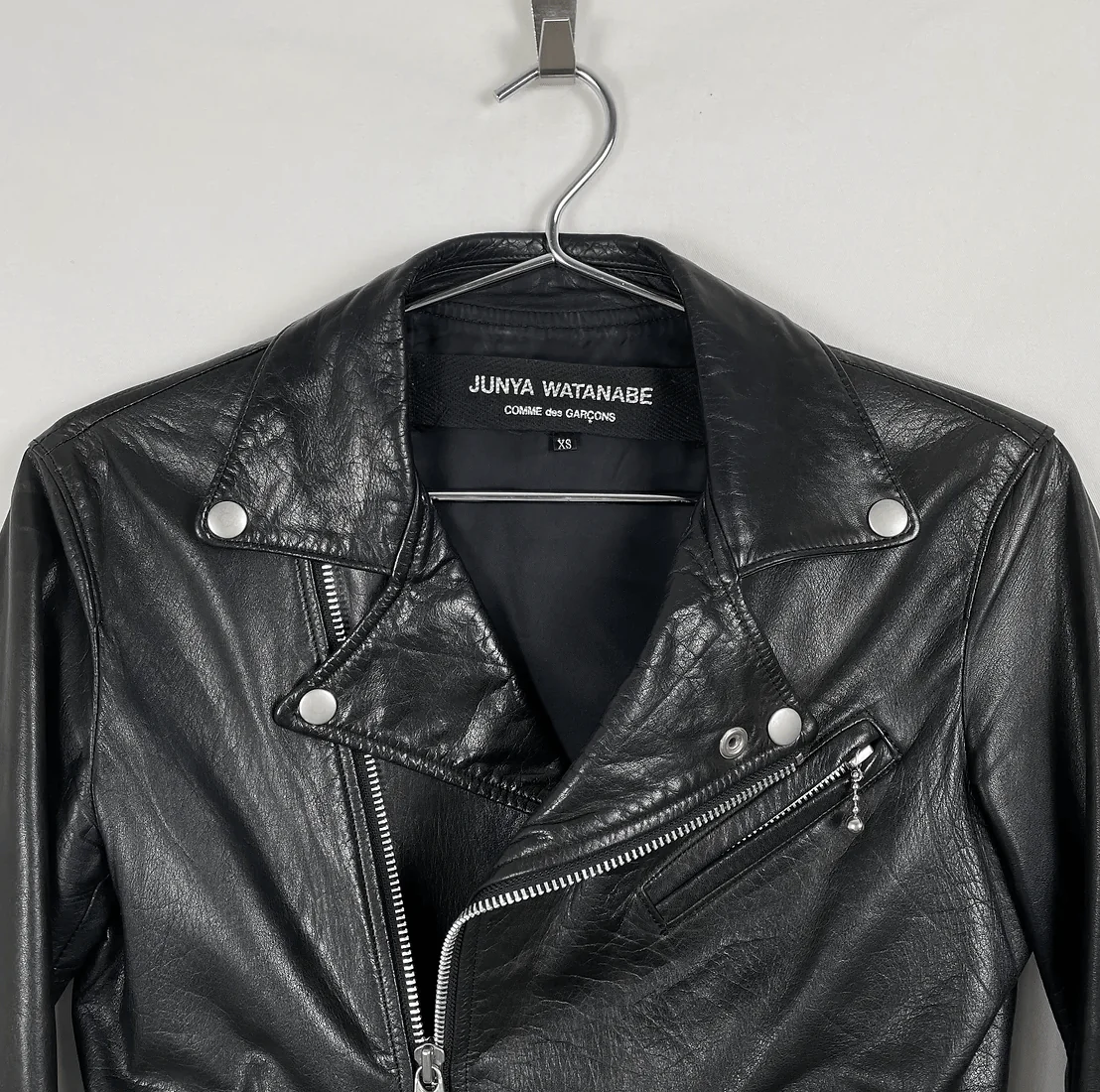 2009 Junya Watanabe Classic Biker Jacket - Image 3