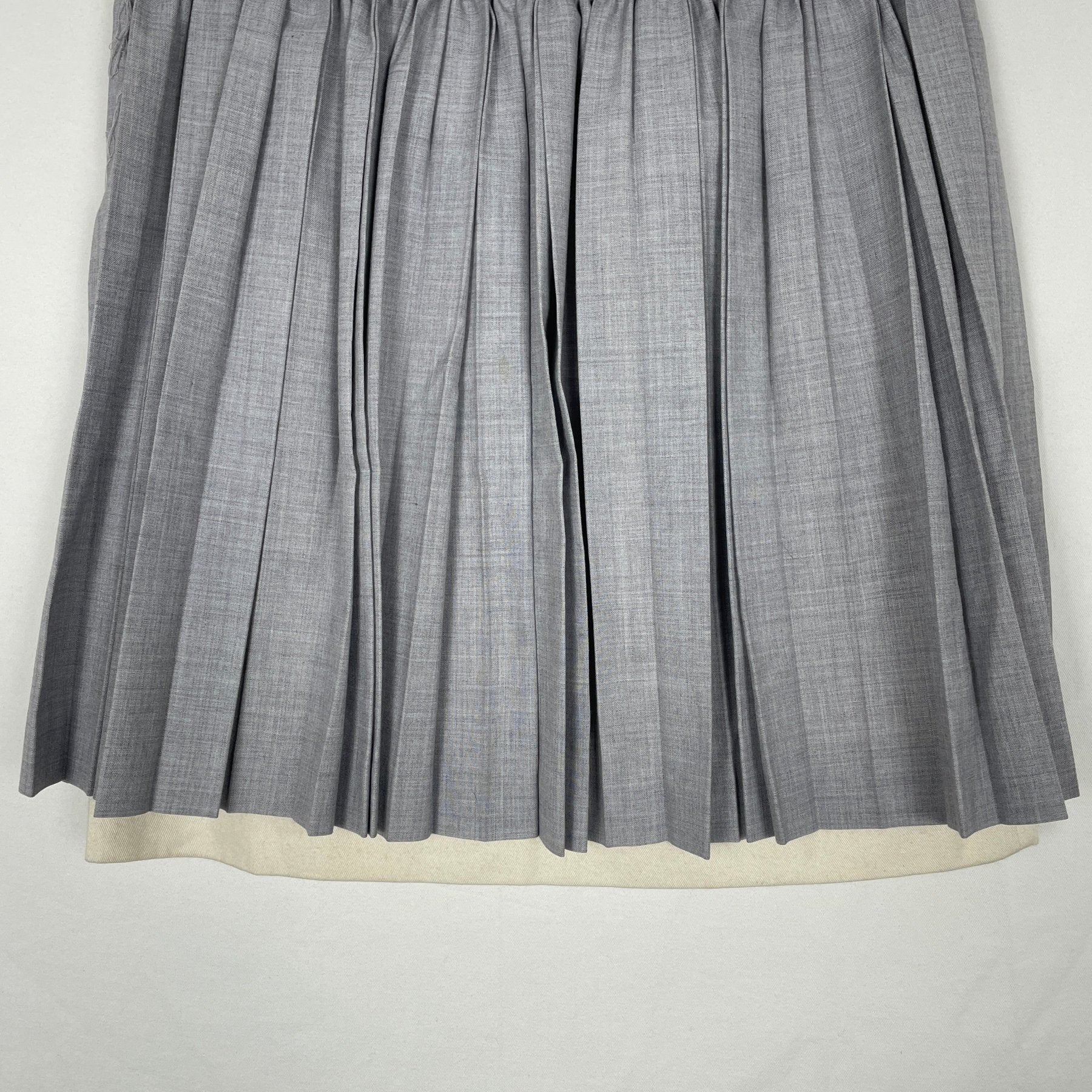 2010 Comme Des Garcons Pleated Skirt - Image 4