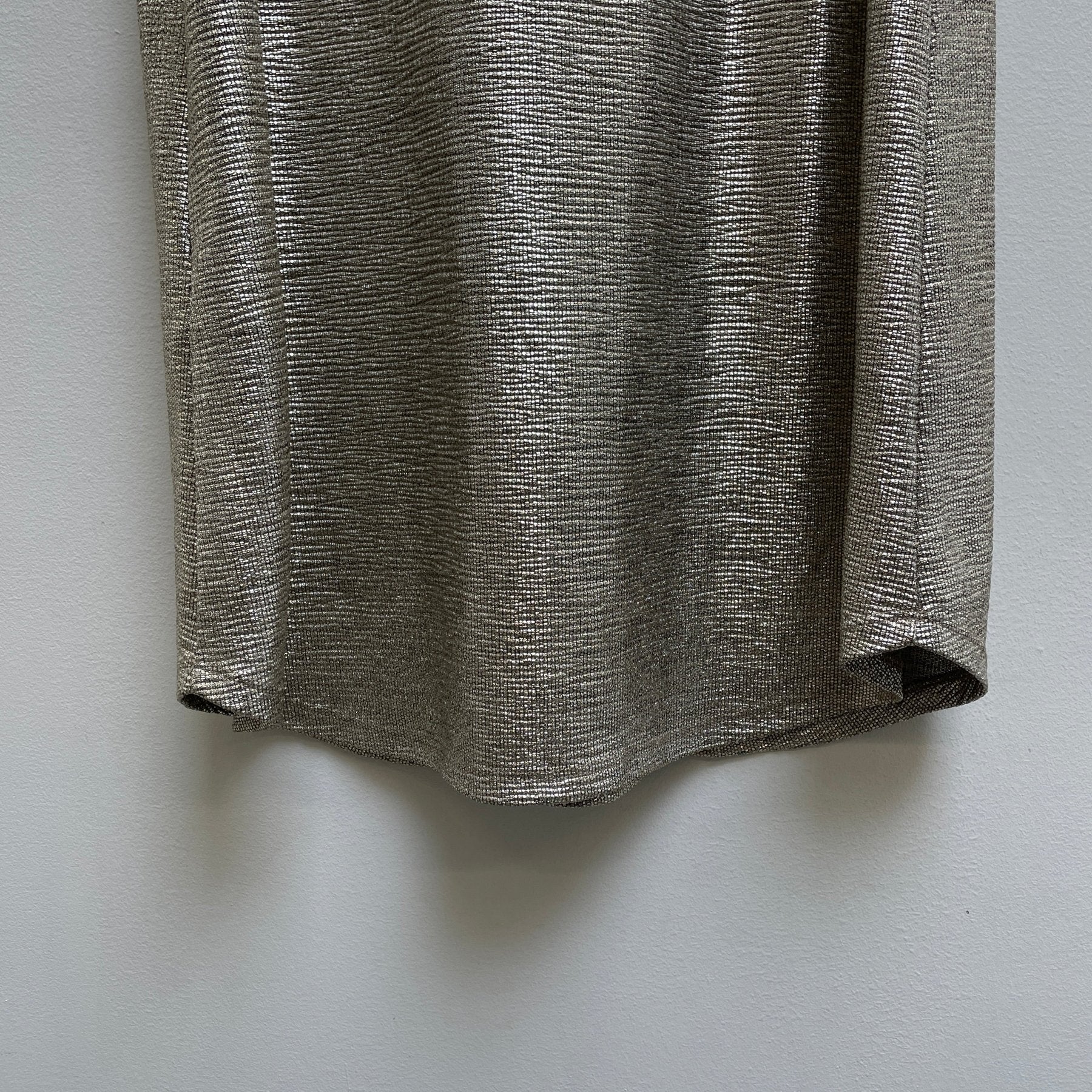 2010s Balmain by Olivier Rousteing Shiny Gold Tank Top - Image 9