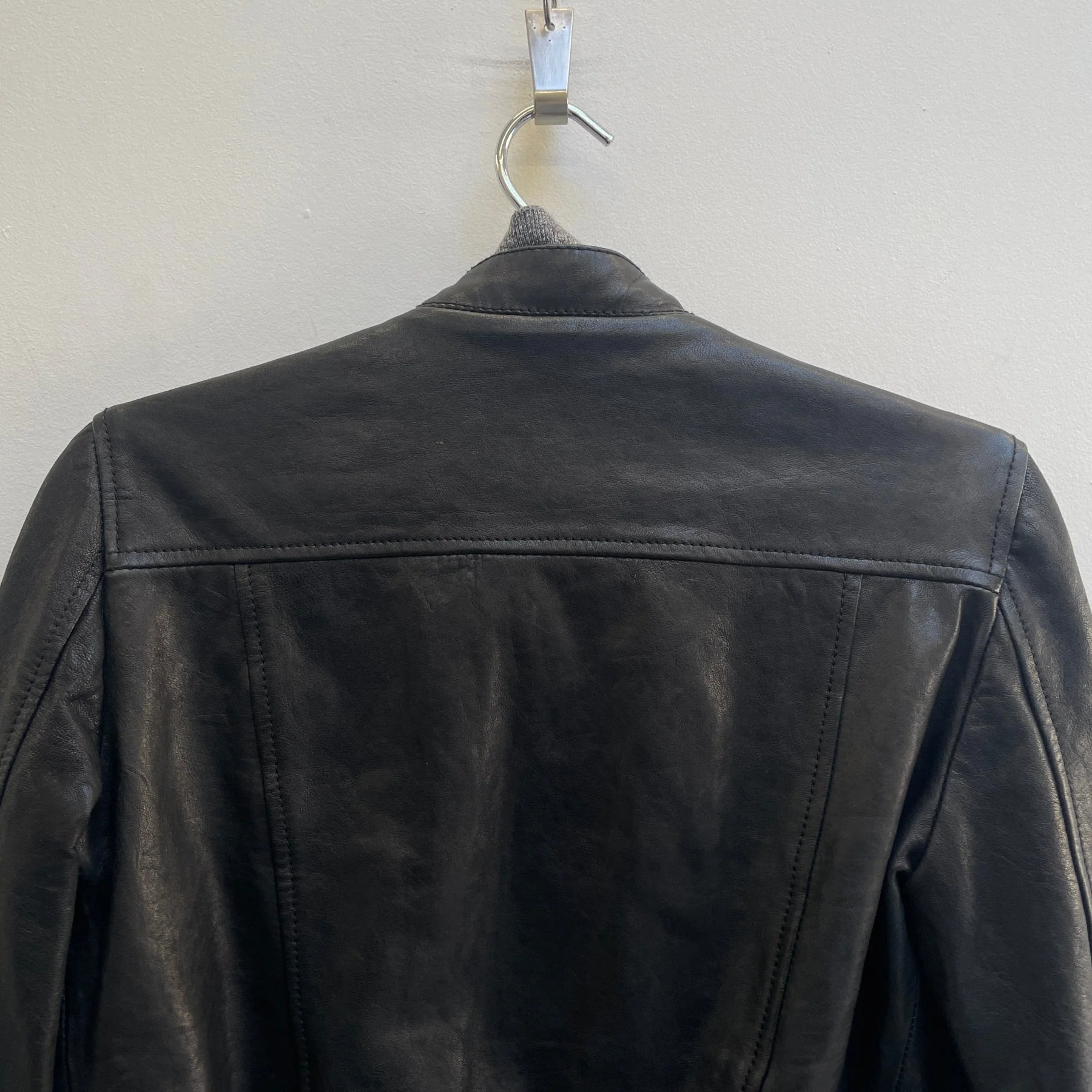 2010s Dsquared2 Hybrid Leather Biker Jacket - Image 7