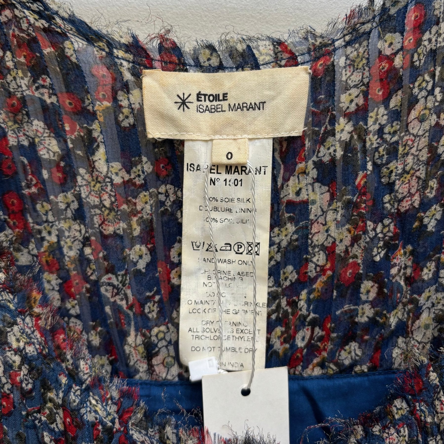 2010s Isabel Marant Étoile Silk Floral Summer Dress - Image 10