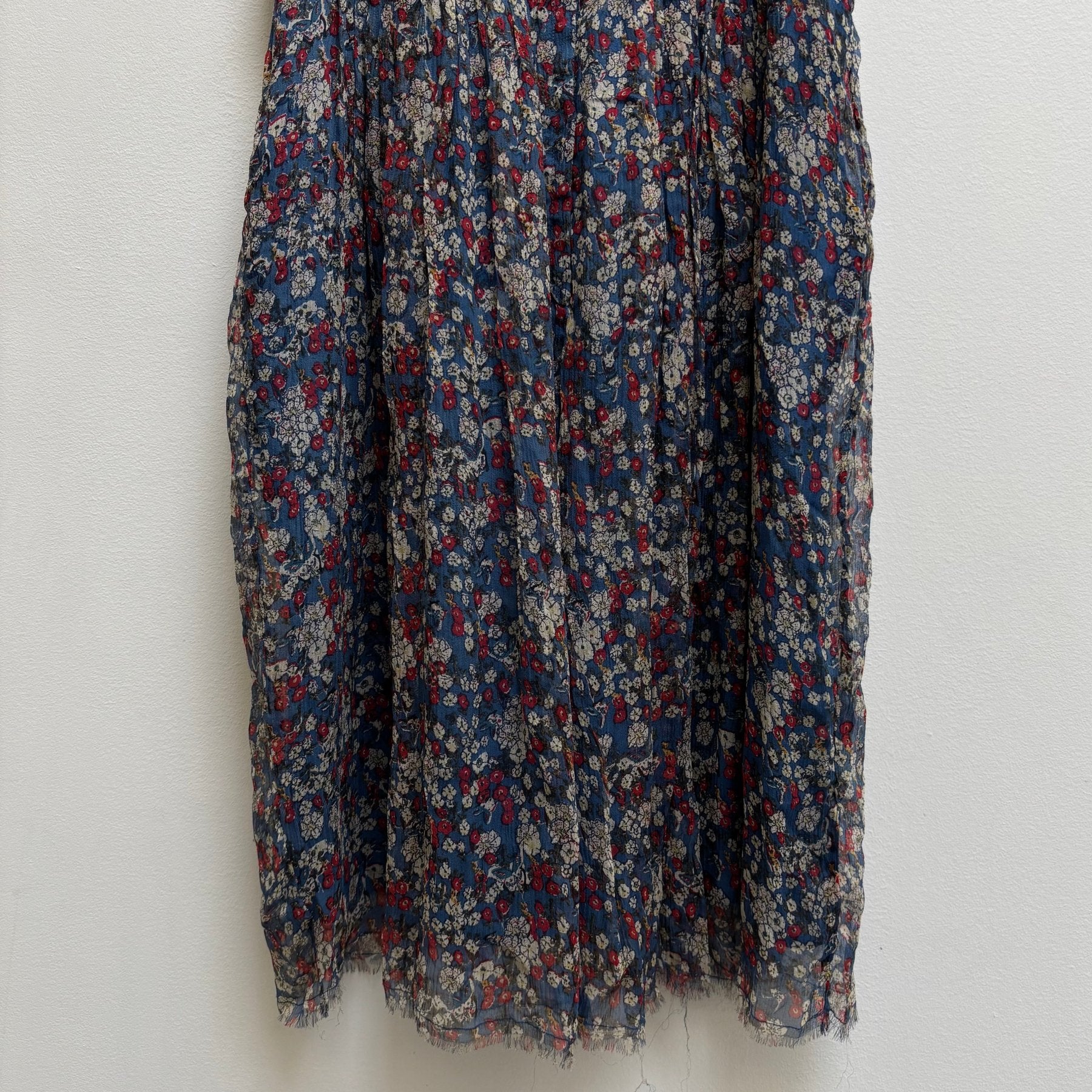 2010s Isabel Marant Étoile Silk Floral Summer Dress - Image 4