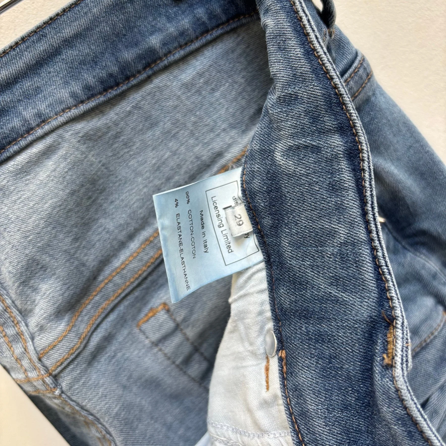 2010s Pierre Balmain Low Rise Biker Jeans - Image 11