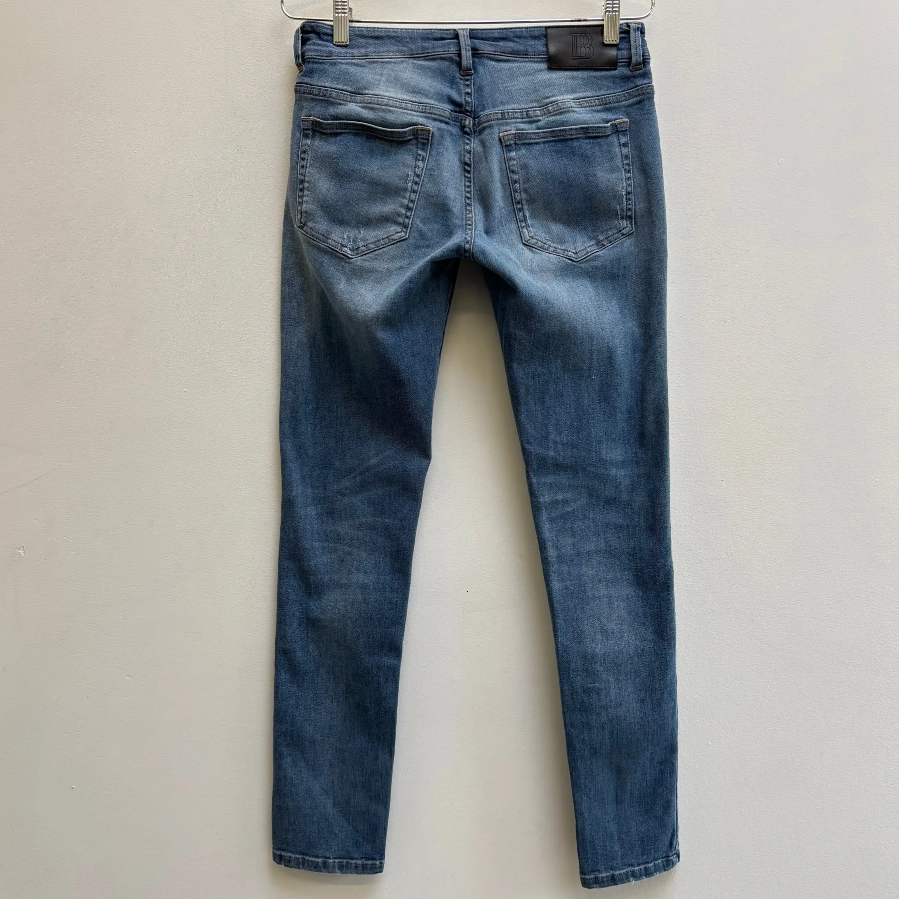 2010s Pierre Balmain Low Rise Biker Jeans - Image 2