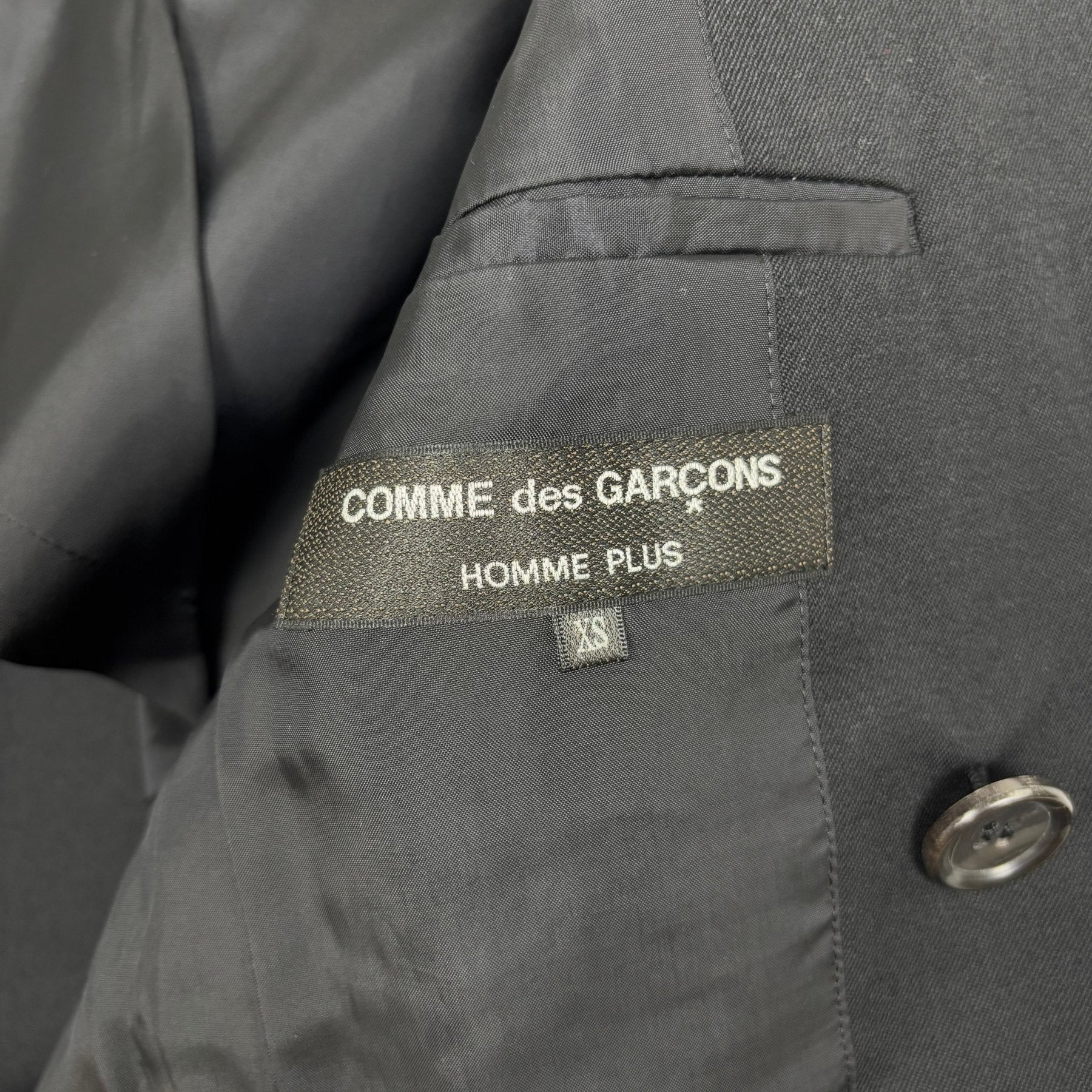 2011 Comme Des Garcons Homme Plus Slashed Military Blazer - Image 11