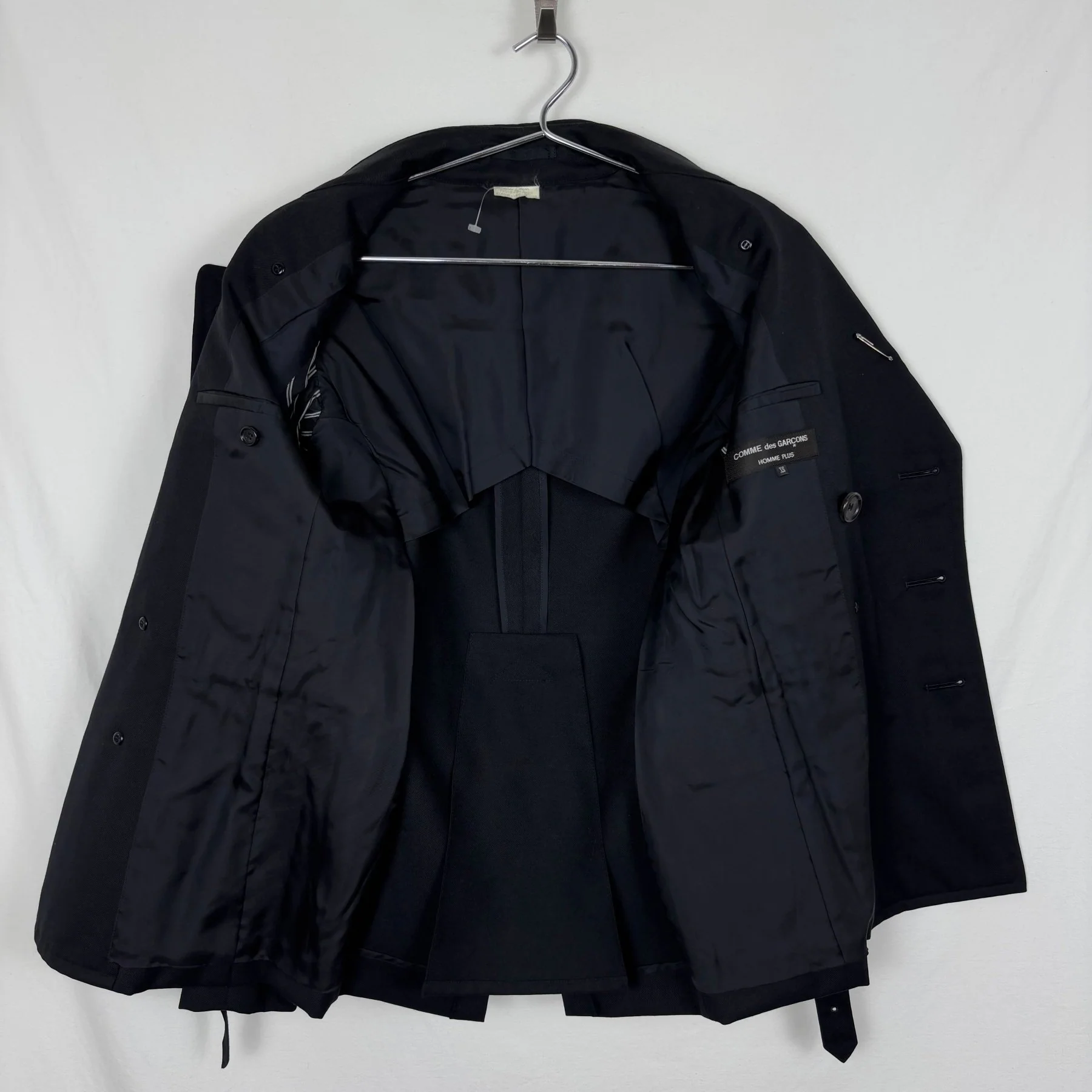 2011 Comme Des Garcons Homme Plus Slashed Military Blazer - Image 9