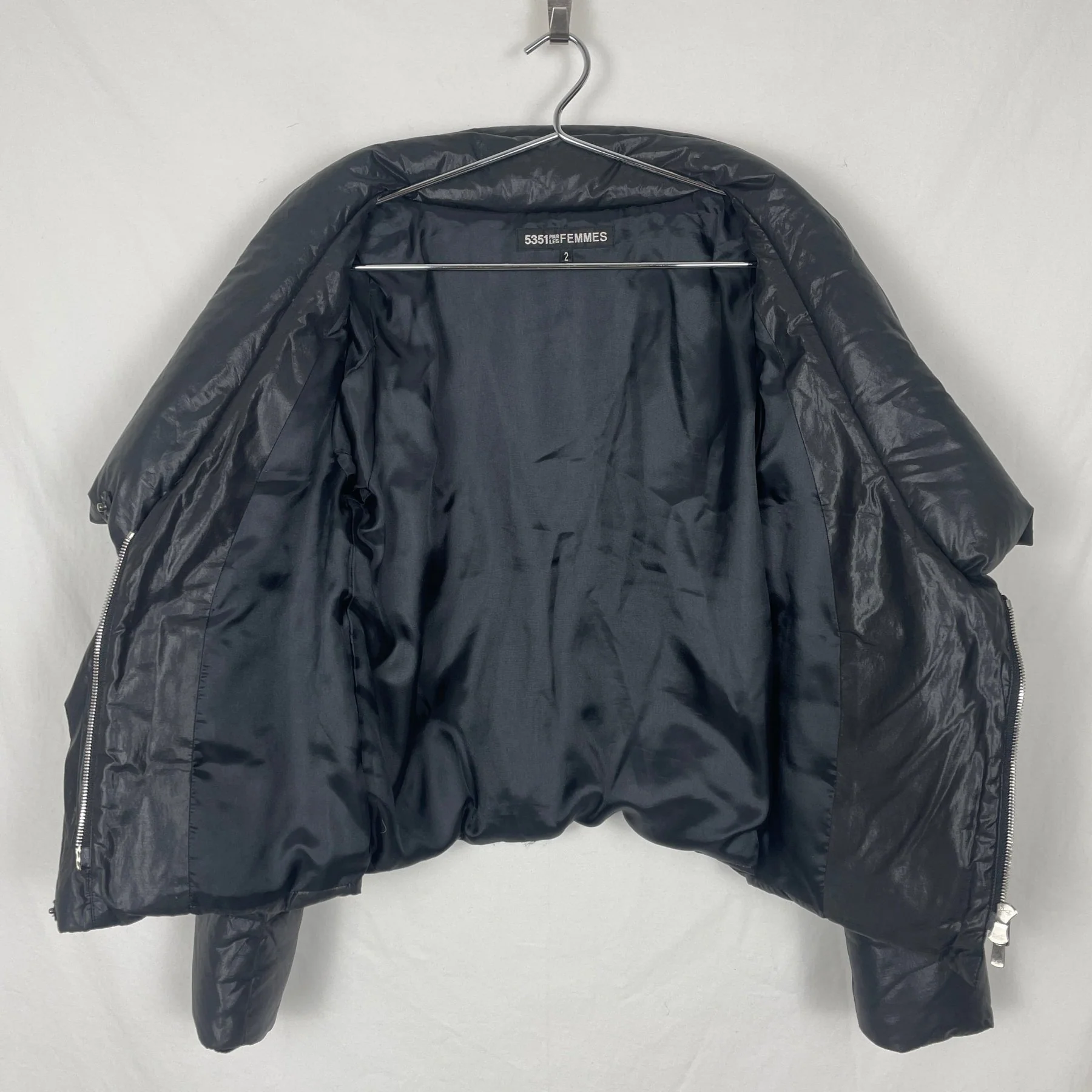 5351 Pour Les Femmes Cropped Puffer Jacket - Image 6