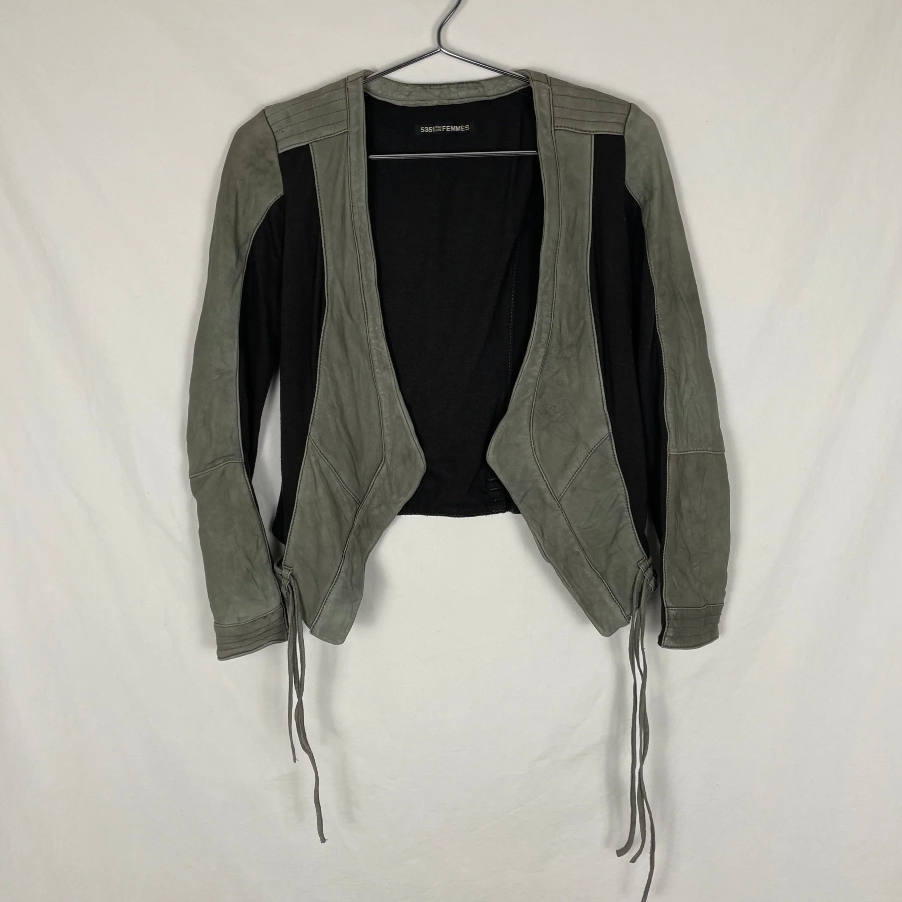 5351 Pour Les Femmes Leather Jacket - Image 3