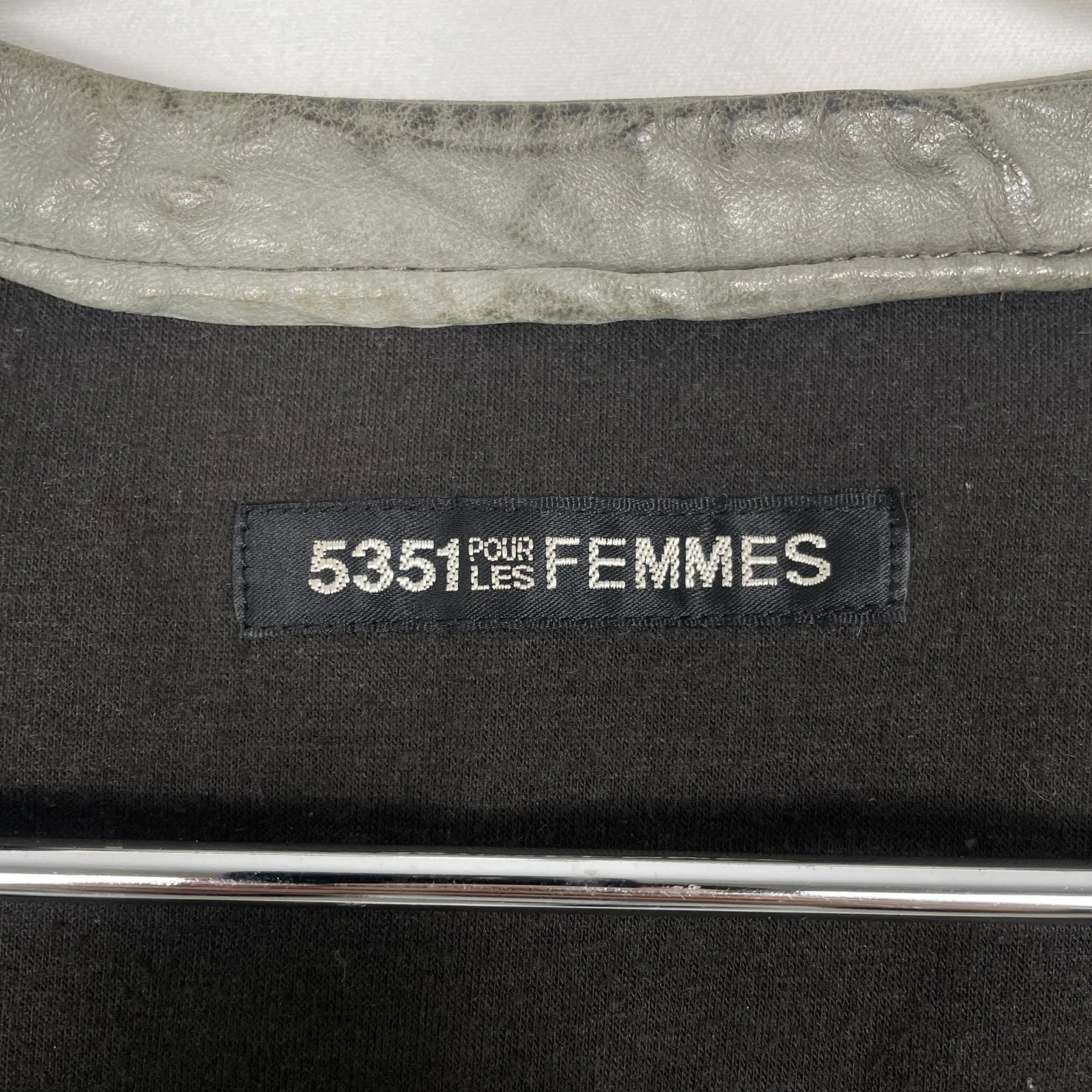 5351 Pour Les Femmes Leather Jacket - Image 5